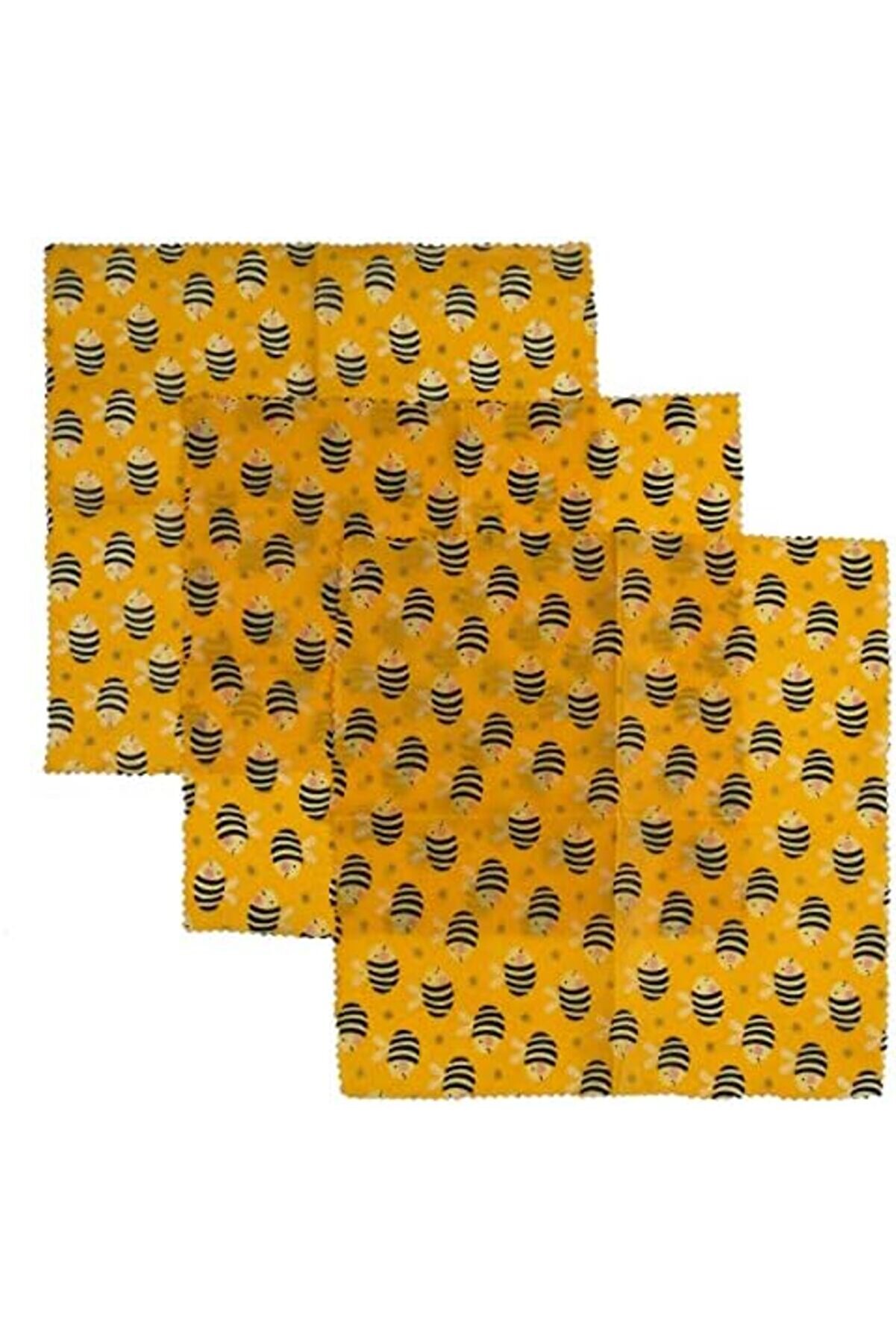 Gıda Sargısı - Plasti̇k Ve Si̇li̇konsuz – Arı İle Sarma Levhaları - Yeni̇den Kullanılabi̇li̇r - Çevre Dost