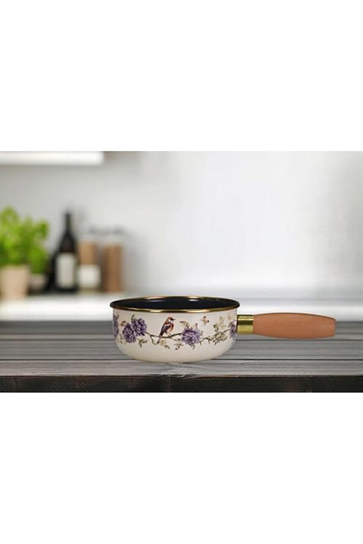 Modashi̇ne Fi̇orella Ahşap Kulplu Mi̇ni̇ Tava Modascope 1014773