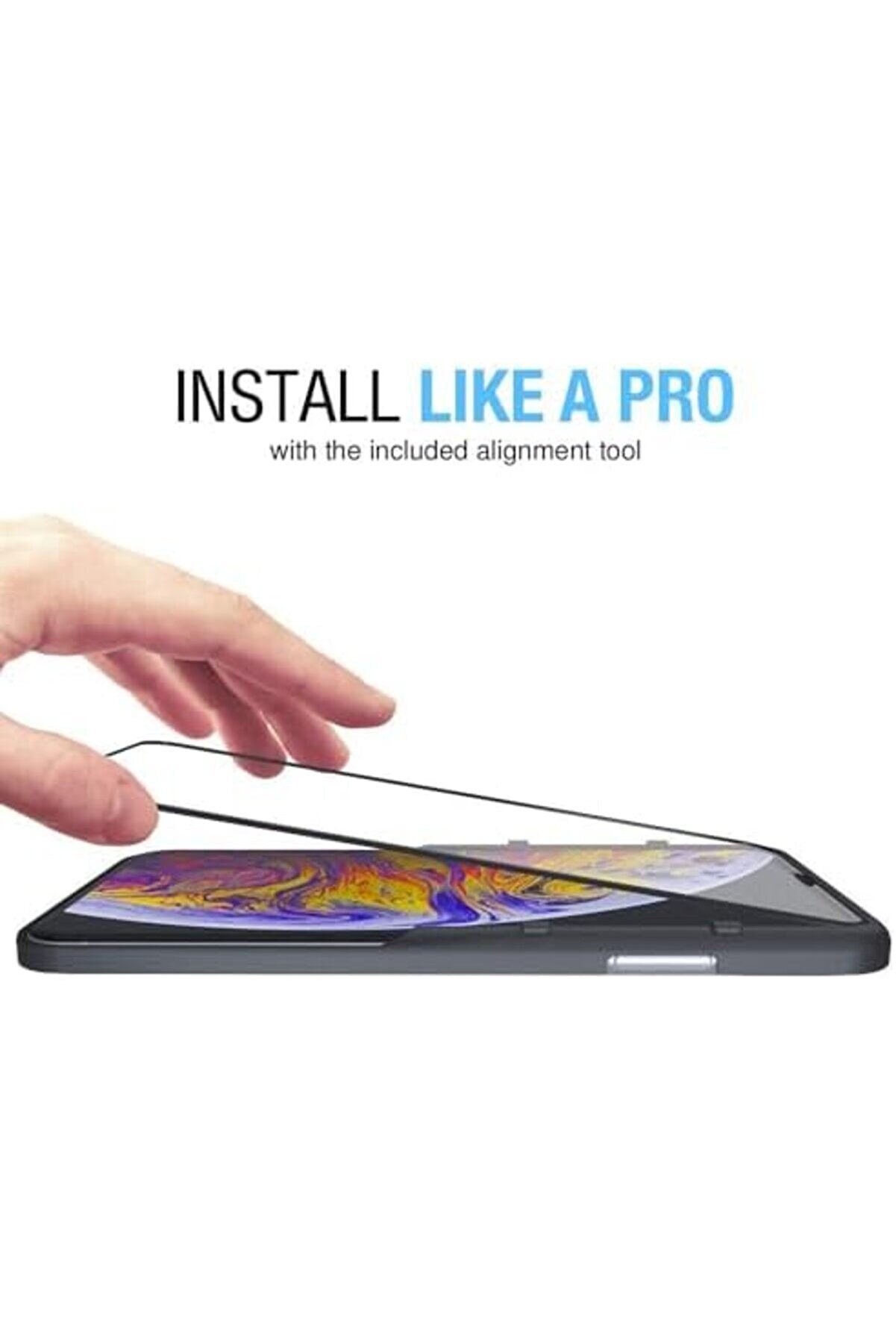 A13 İçi̇n Ekranı Tam Kaplayan Full Cam 5D Ekran Kırılmaz Cam Full Cover Tam Koruma 1014773