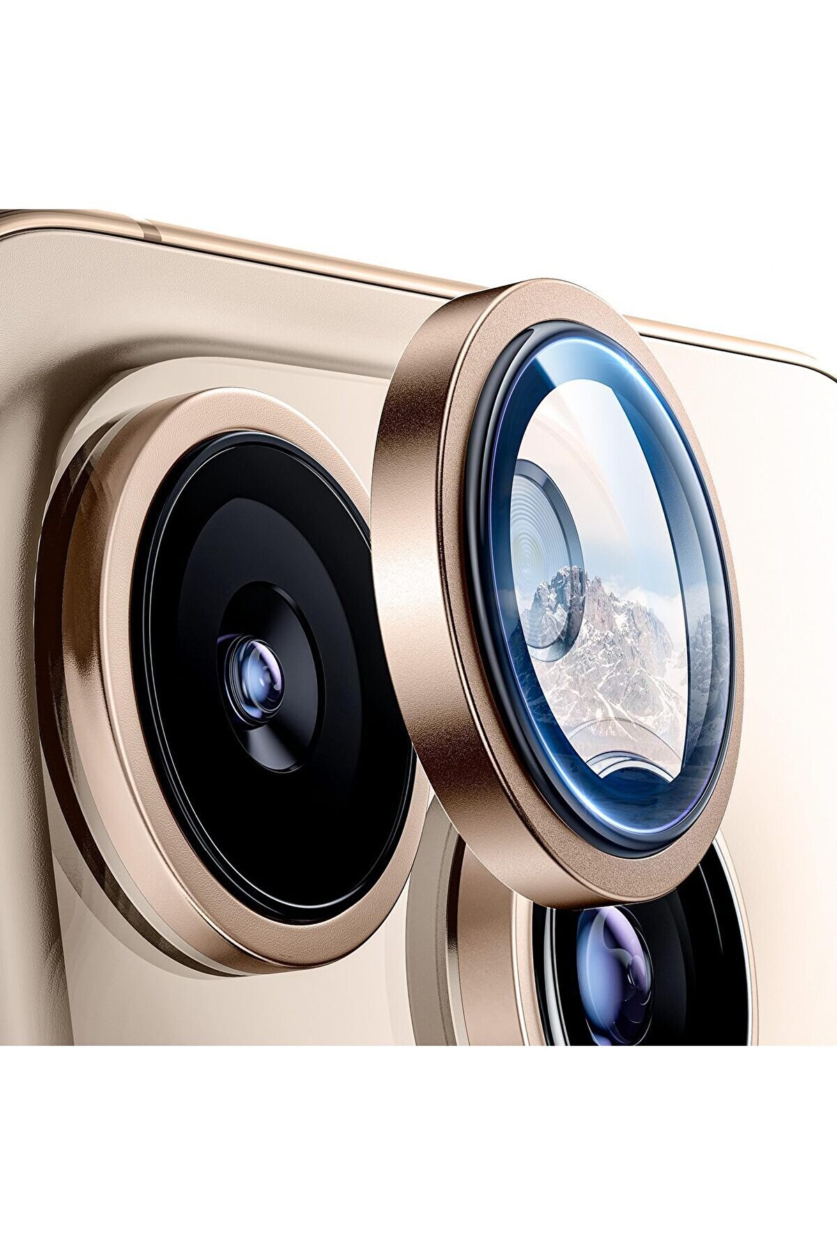 STOREMAX 16 Pro ve 16 Pro Max ile Uyumlu Kurulum Aparatlı Alaşım Çerçeveli ve 9H Sertliğinde Temperli Camlı L