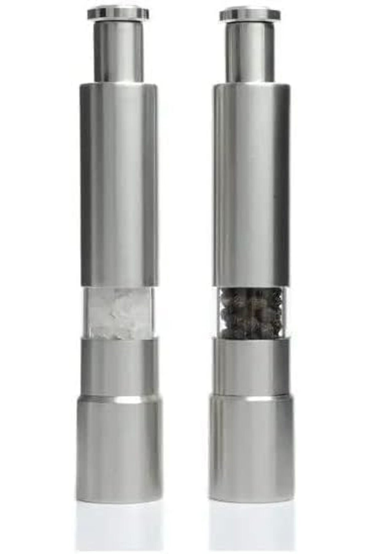 Pltnstoreshop Home 2 Li̇ &Ccedil;eli̇k Manuel Basmalı Karabi̇ber Ve Tuz Deği̇rmeni̇ Seti̇ &ndash; Baharat Deği̇rmen