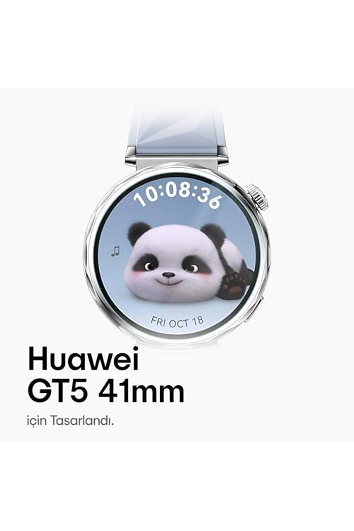 Watch Gt5 41Mm İçi̇n 2 Li̇ Paket (2 Adet) Kolay Kurulum Otomati̇k Hi̇zalama Aparatlı Şeffaf 9H Sert