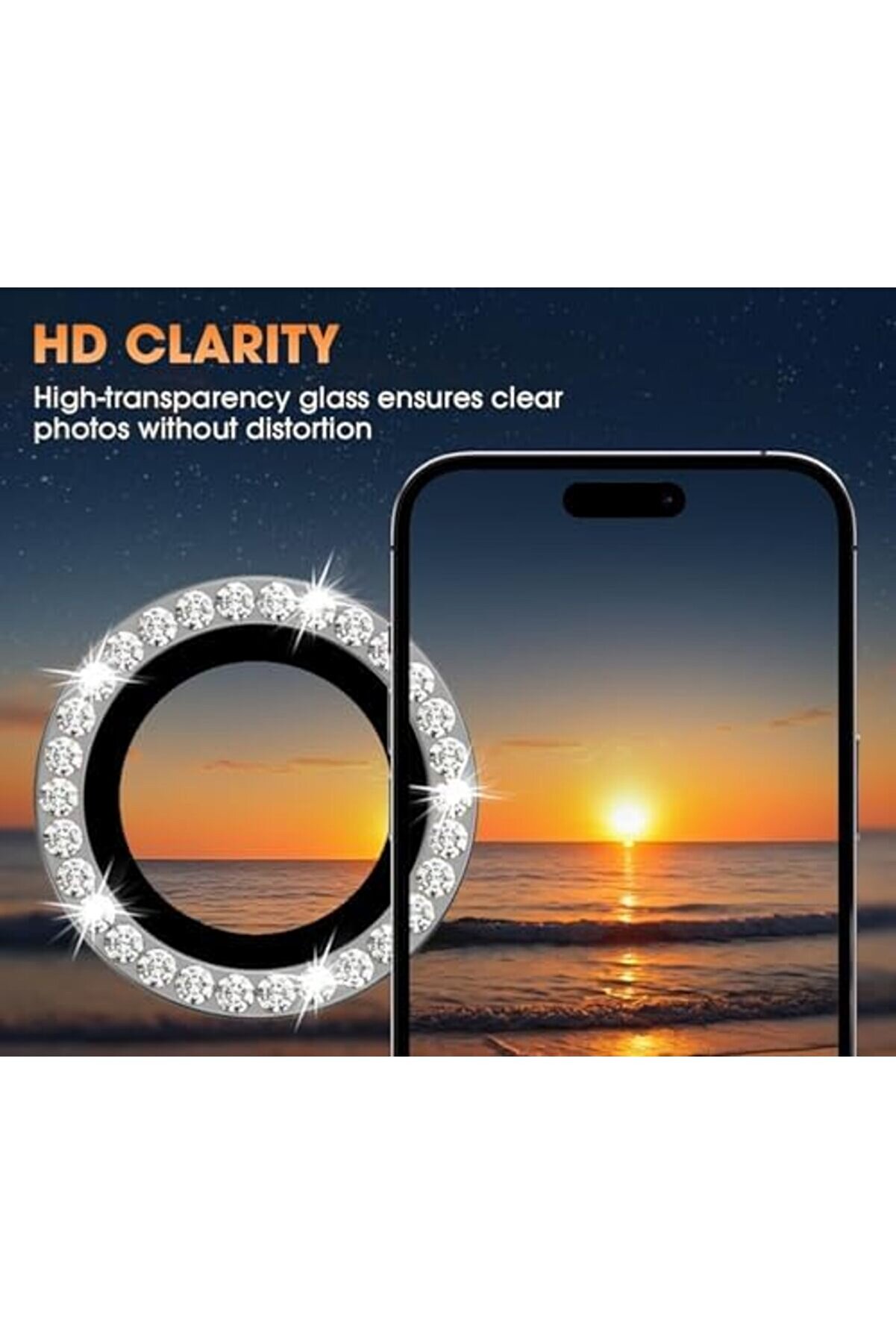 16 / 16 Taşlı Lens Premi̇um Kali̇te Ve Görünüm Gümüş 1014773