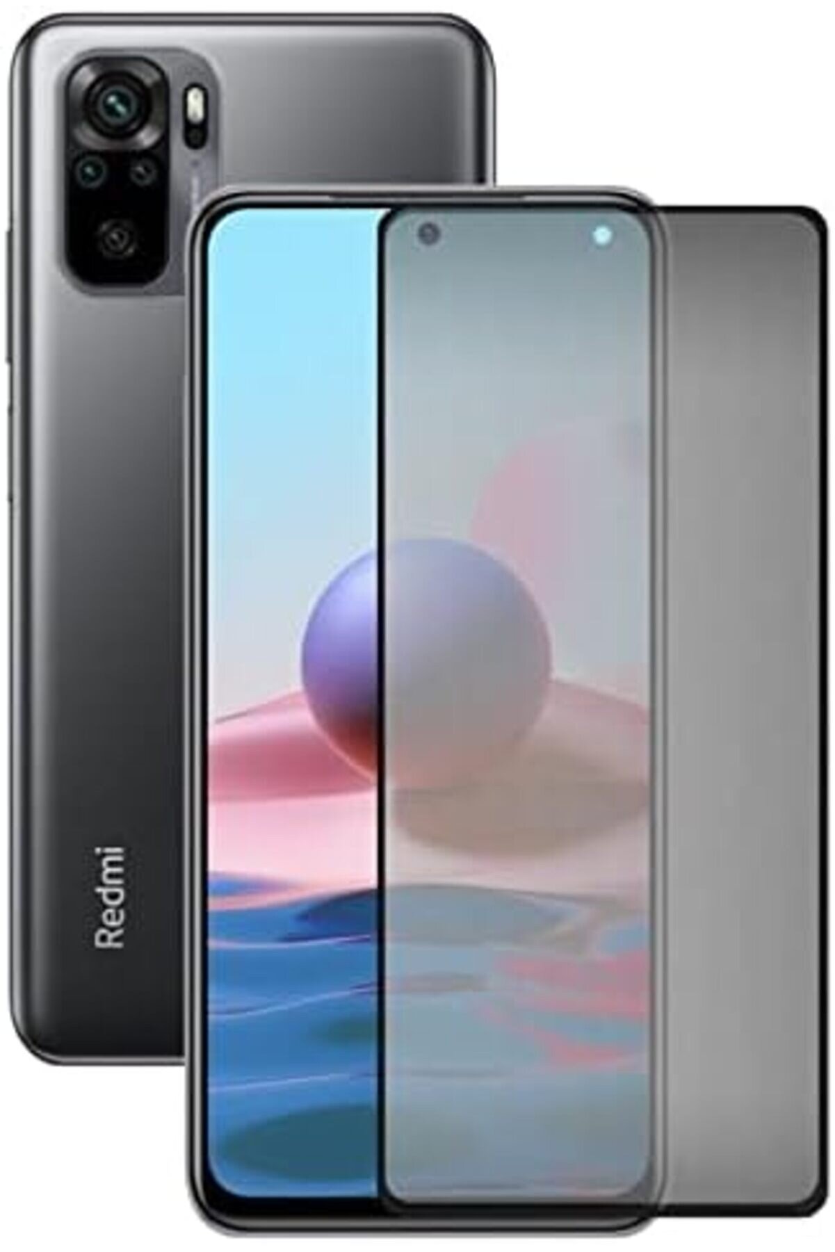 10 Pro Uyumlu 9D Mate Ekran Cam Tam Kaplama 1014773