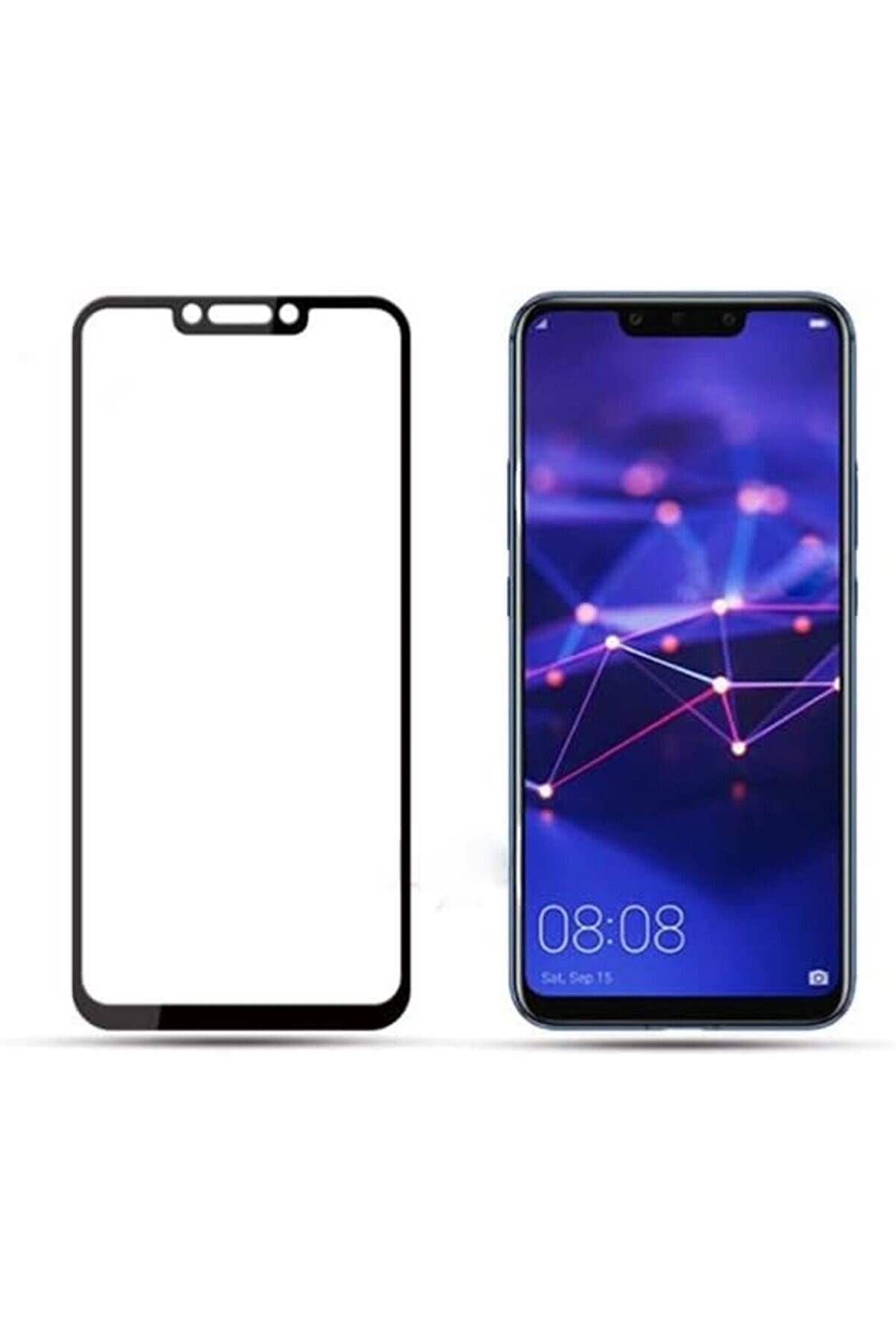 Mate 20 Li̇te Full Tempered Full Cam Ekran Si̇yah 1014773