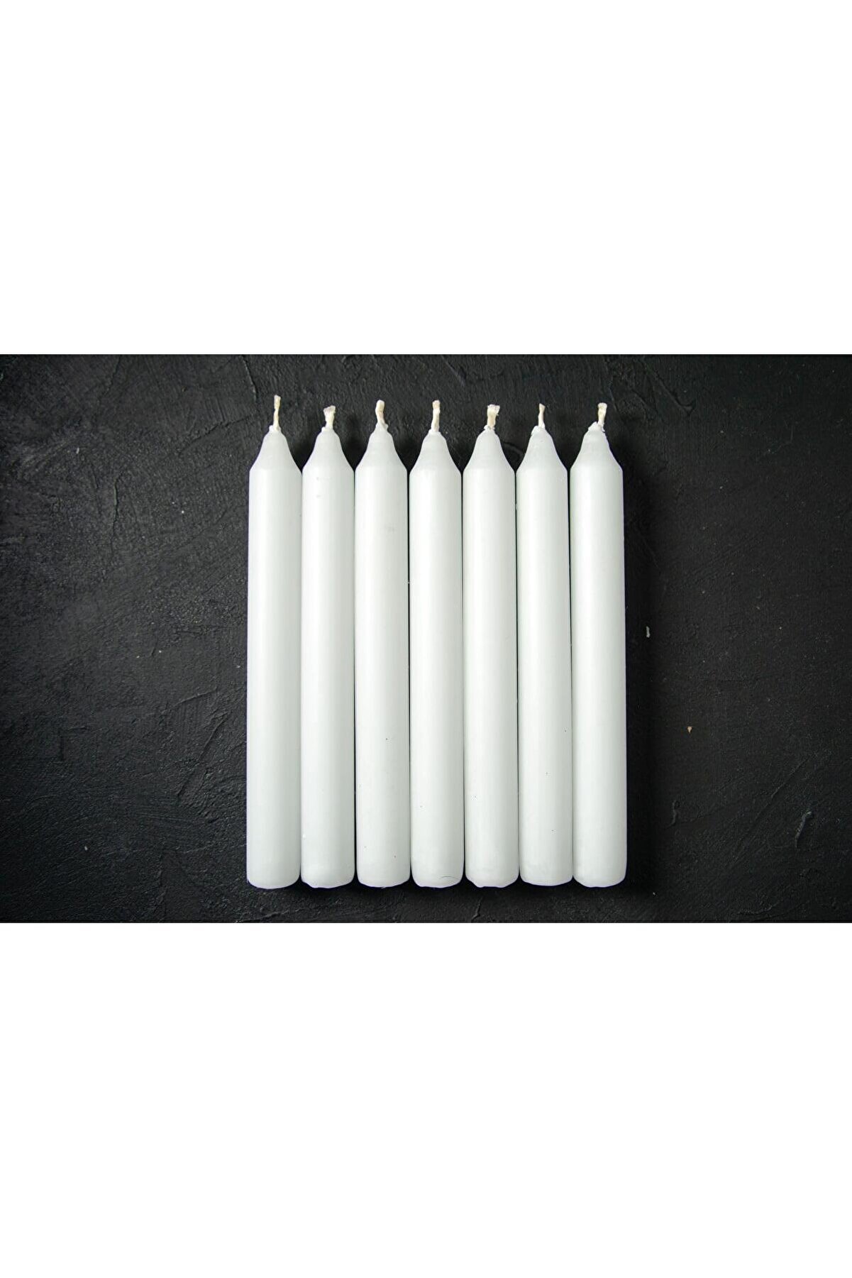 STOREMAX Home 40 Adet 10 cm Beyaz Mum, Bakkal Mumu, Uzun Yanma Süresi, Düğünler ve Özel Günler İçin Ideal, Eş