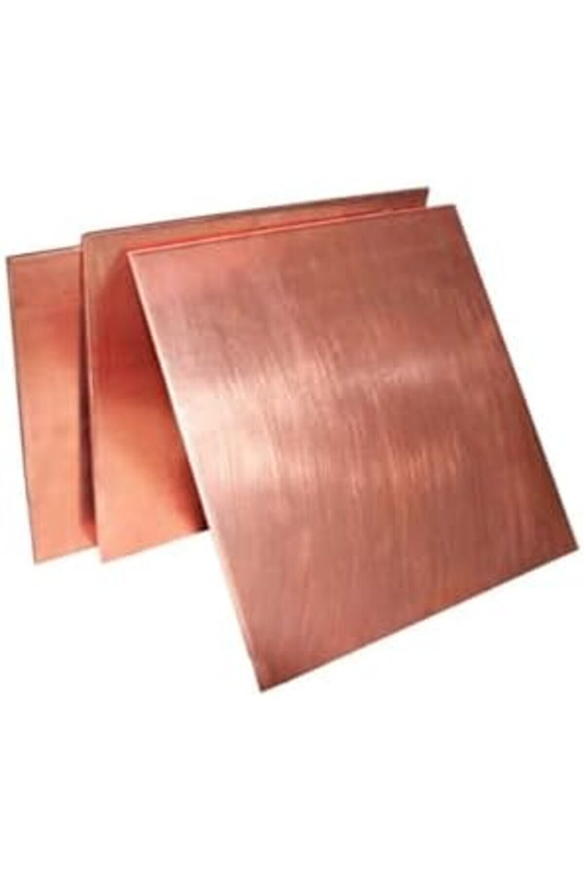 Saf Bakır Levha Plaka 10X10 Cm - 1 Adet 1014773