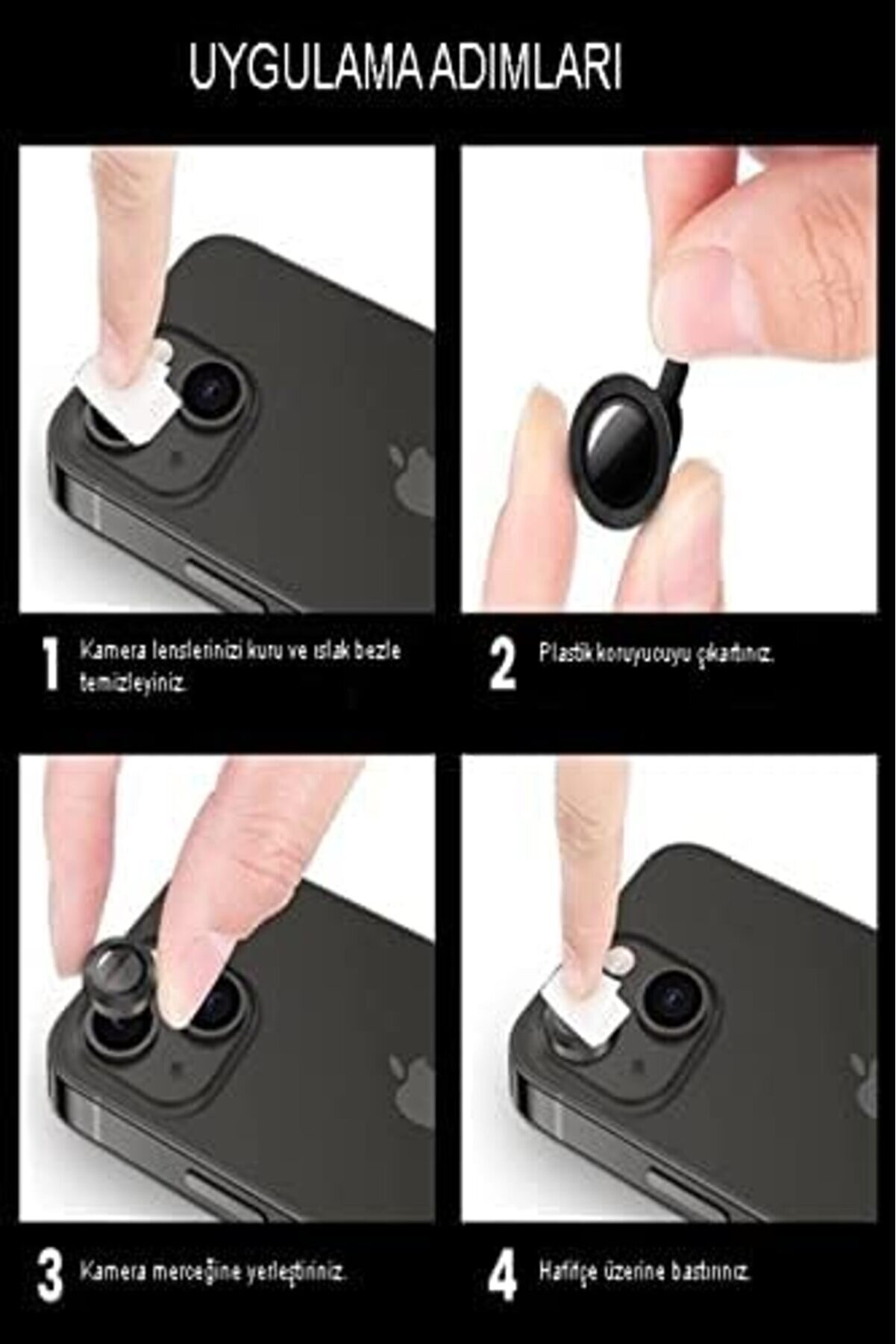 İleti̇şi̇m 13 Alaşım Temperli̇ Cam Kamera Lens - G&uuml;m&uuml;ş 1014773