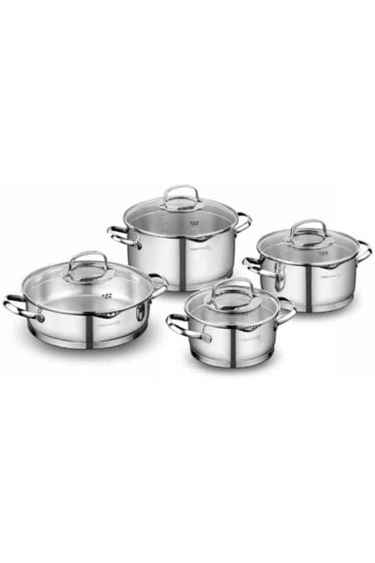 STOREMAX modashine Steama 8 Parça Tencere Seti modascope 1014773