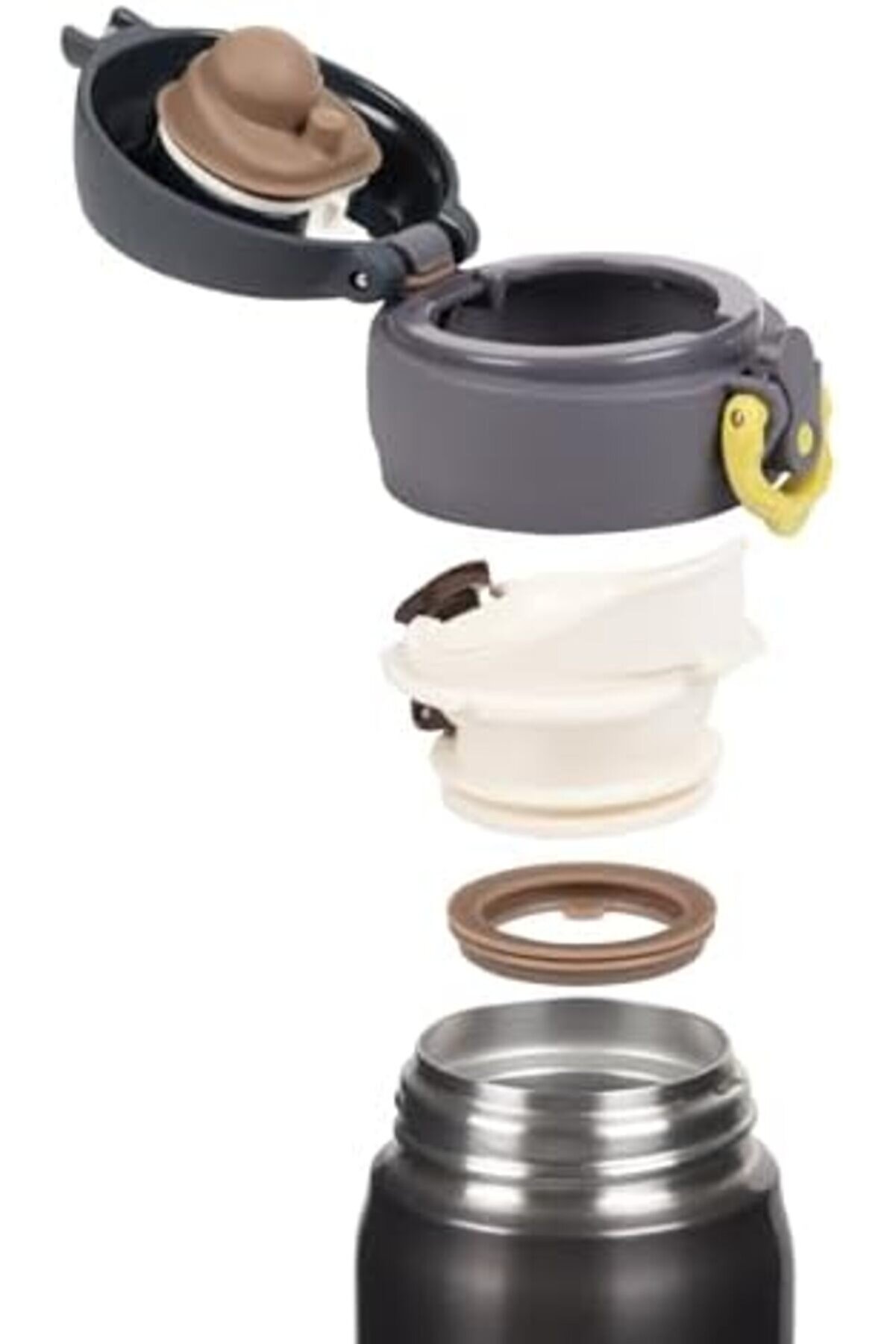 Jnl-500 Ultrali̇ght Mug 0.50 Lt Kömür Rengi̇ Termos 198