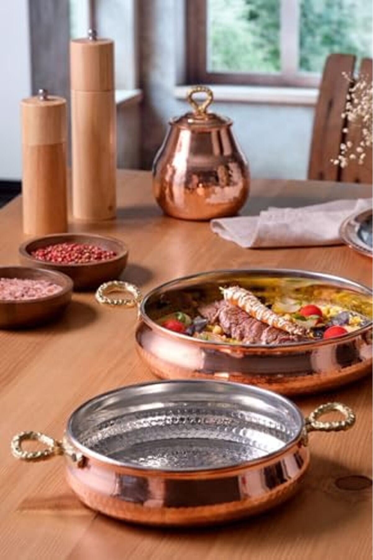 Modashi̇ne Göbekli̇tepe Bakır Sahan 18 Cm Modascope 1014773