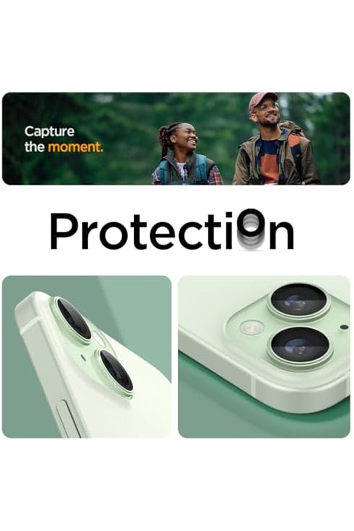 15 / 15 / 14 / 14 Kamera Lens Camı Glas.tr Ez Fi̇t Opti̇k Pro (2 Adet) - Agl07169 777182