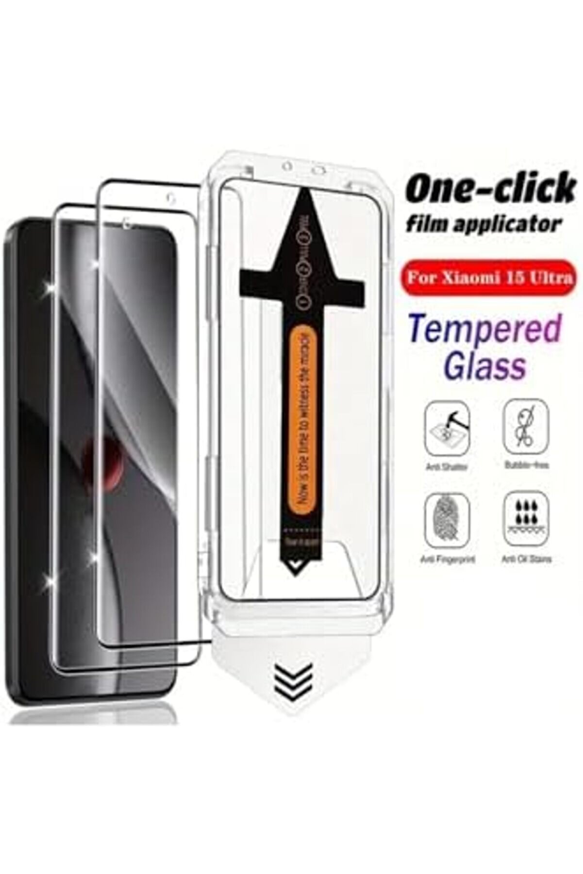 11 Ultra İle Uyumlu Temperli̇ Sert Cam 3D Takma Aparatlı Kırılmaz Cam Ekran 1014773