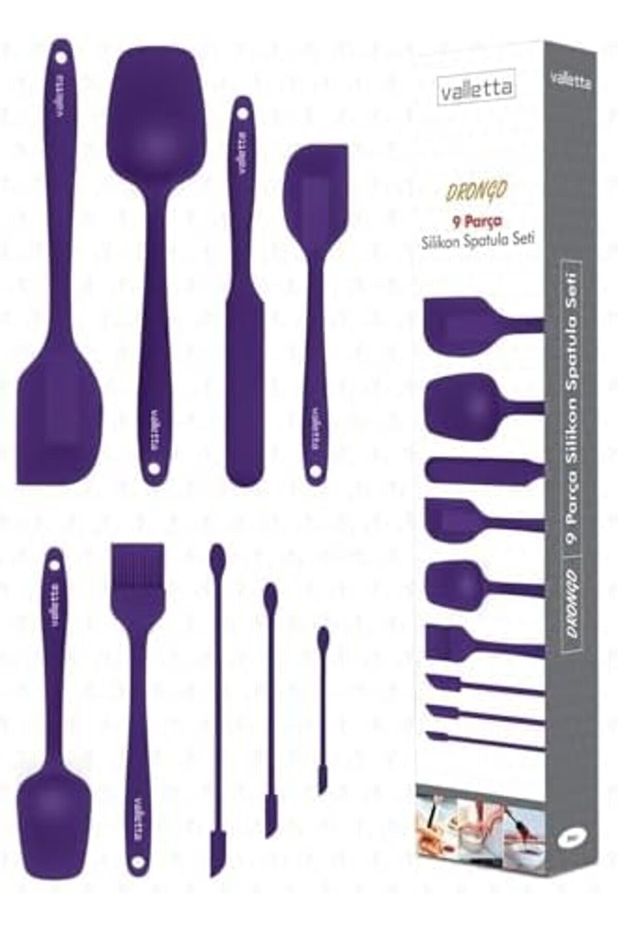 Modashi̇ne Vlt1176 Drongo 9 Lu Spatula Set Mor Modascope 1014773