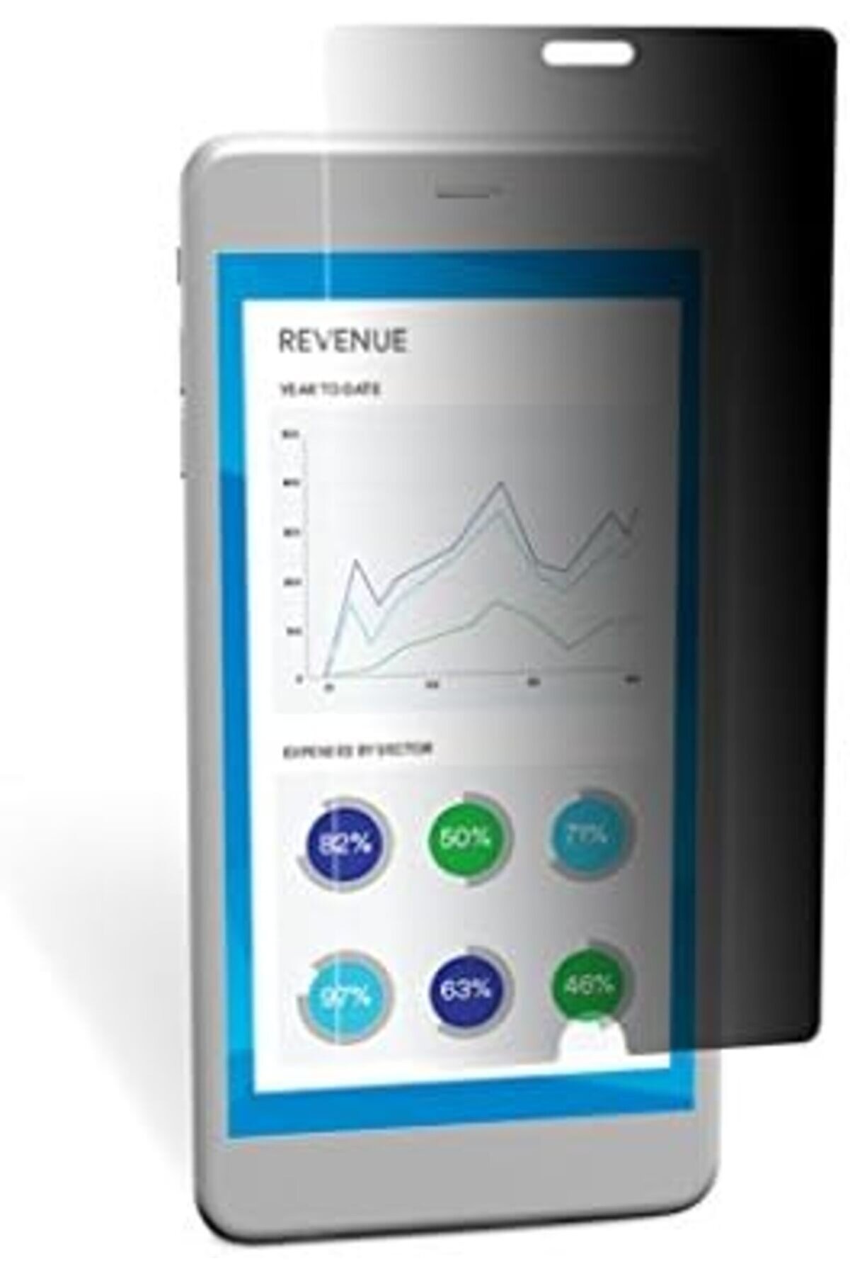 Gi̇zli̇li̇k Sağlayan Ekran Koruması, 6 /6S /7 /8, Si̇yah 1014773