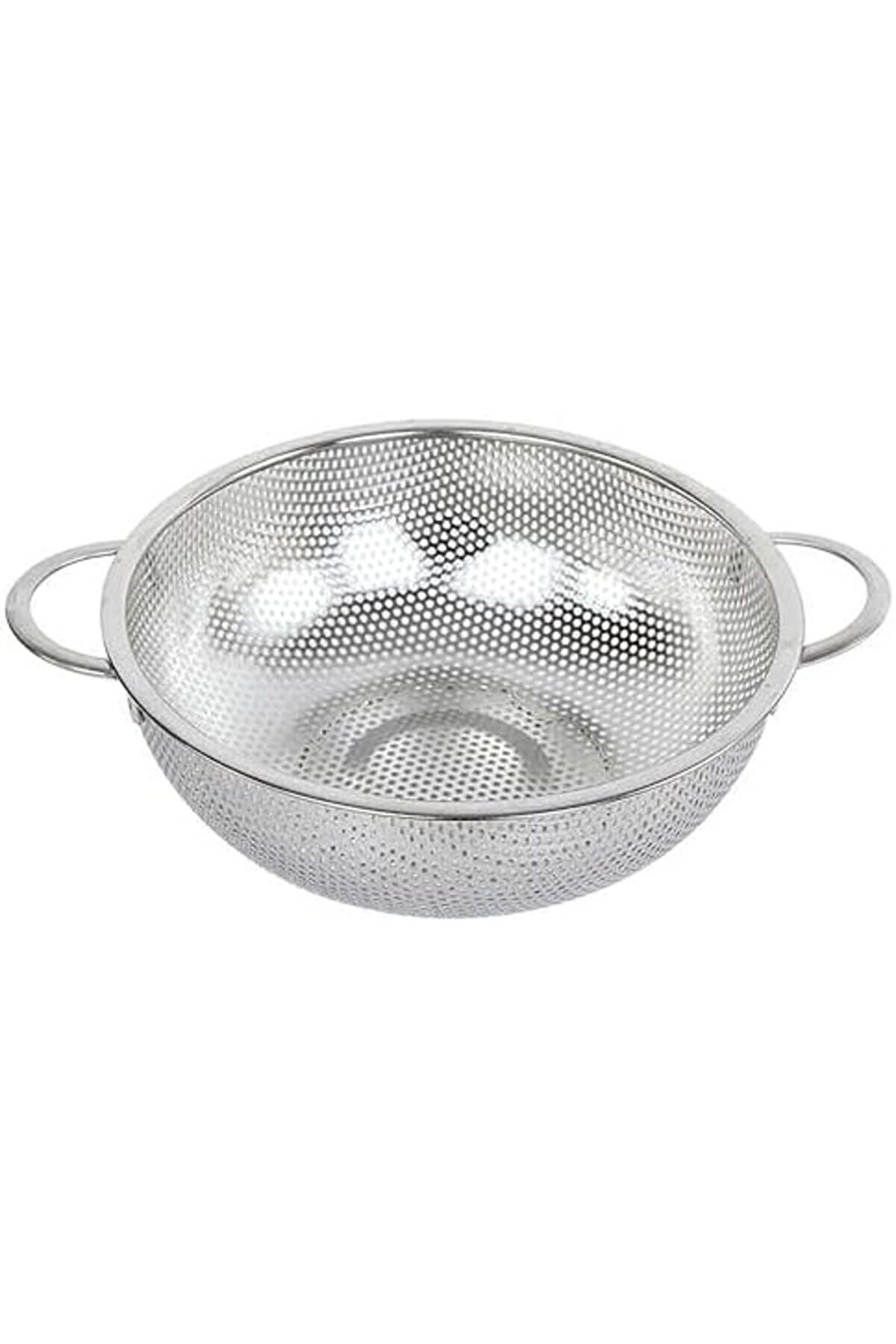 Modashi̇ne Çi̇ft Kulplu Metal Süzgeç, Mutfak İçi̇n 3 Farklı Boy (19 Cm) Modascope 1014773