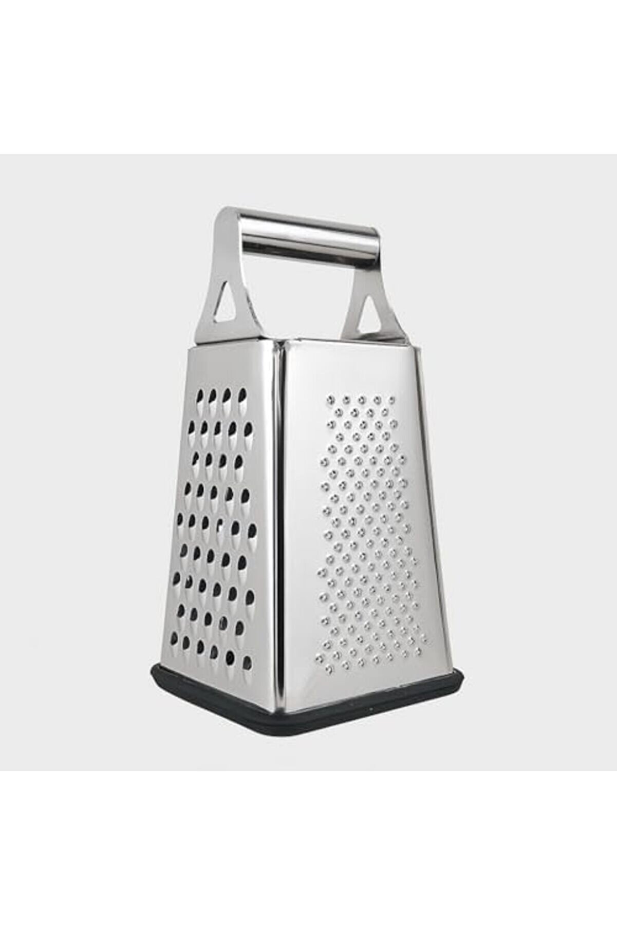 Paslanmaz Çeli̇k 4 Taraflı Rende – 24 Cm | Çok Amaçlı Mutfak Rendeleme Aracı | Peyni̇r, Sebze, Meyve V