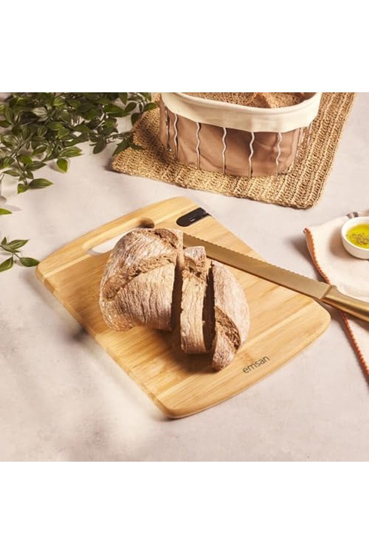 Modashi̇ne Bambu Argus Bi̇leyi̇ci̇li̇ Kesme Tahtası Modascope 1014773