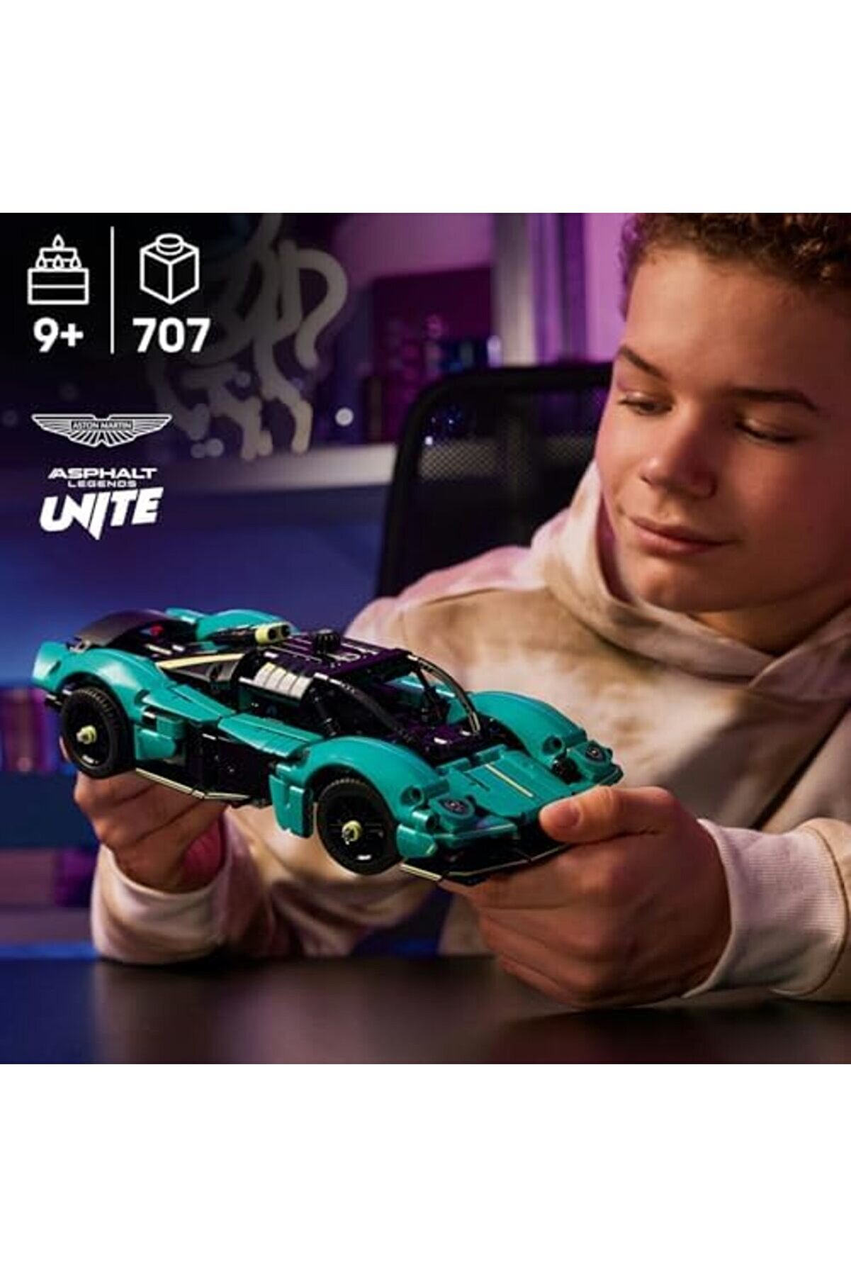 Modashi̇ne Marti̇n 42208-9 Yaş Ve Üzeri̇ Araba Seven Çocuklar İçi̇n Araba Modeli̇ İçeren Yaratıcı Oyuncak