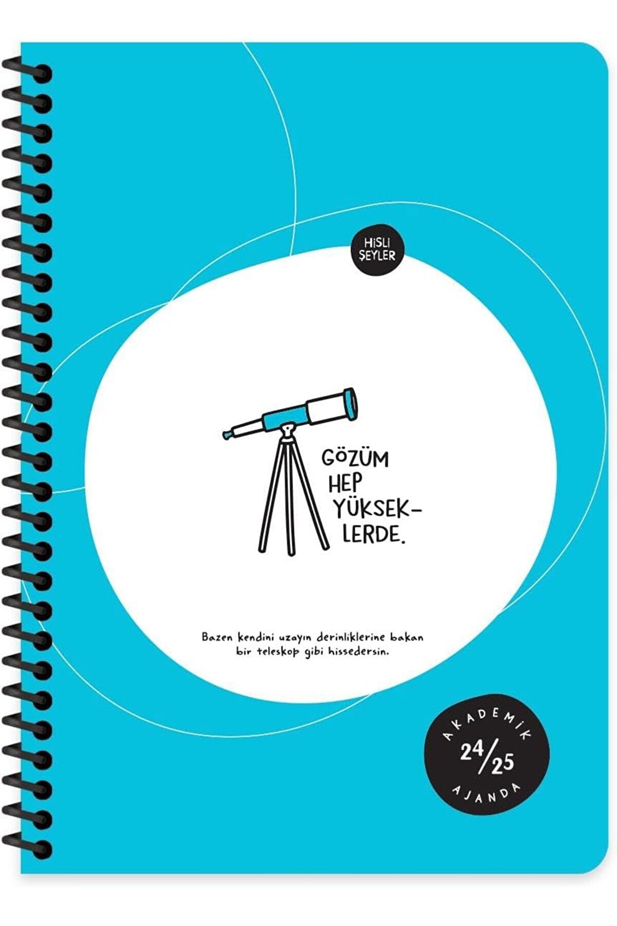 STOREMAX modashine Şeyler A5 Spiralli Akademik Ajanda - Gözüm Yükseklerde modascope 1014773