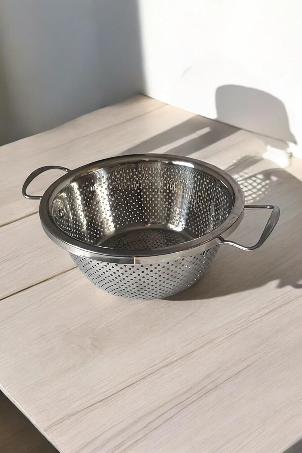 STOREMAX modashine Kulplu Süzgeç - Çapı 21,5 Cm Paslanmaz ve Kararmaz modascope 1014773