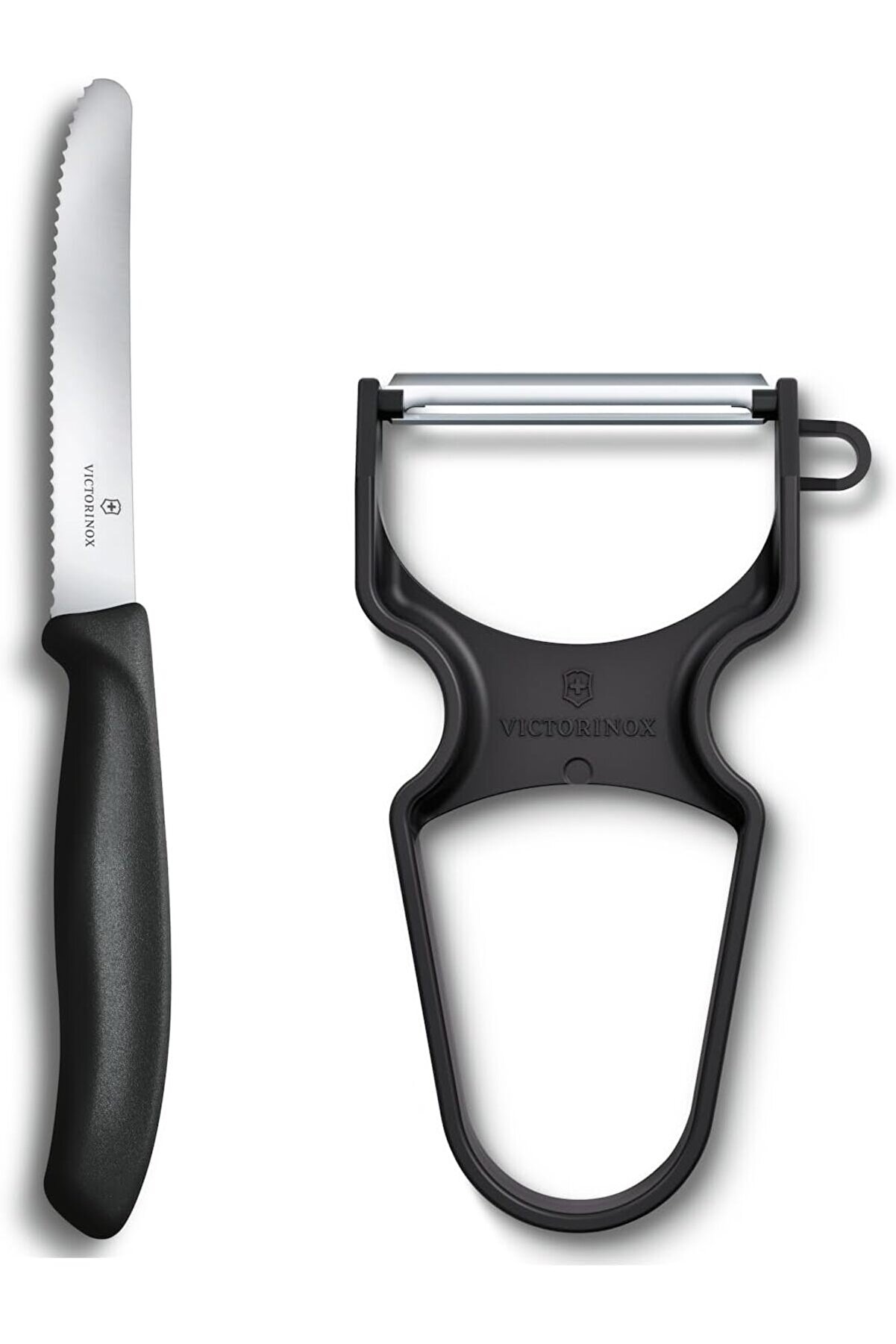 STOREMAX modashine Soyacak ve Sofra Bıçağı Seti, 2 Parça Siyah modascope 1014773