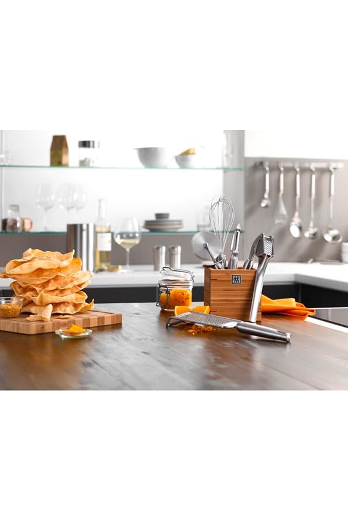 Modashi̇ne Pro Çırpıcı, 24 Cm, Metali̇k Gri̇, 18/10 Paslanmaz Çeli̇k, 18/10 Paslanmaz Çeli̇k Modascope 10