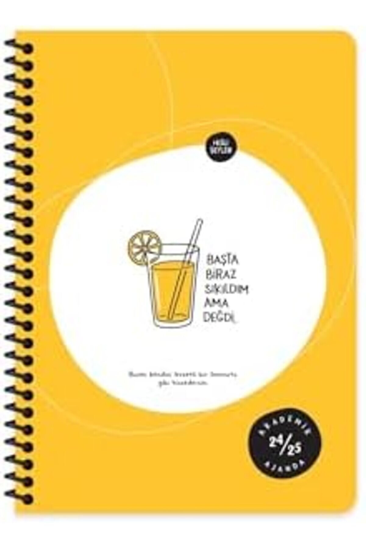 Modashi̇ne Şeyler A5 Spi̇ralli̇ Akademi̇k Ajanda - Başta Sıkıldım Modascope 1014773