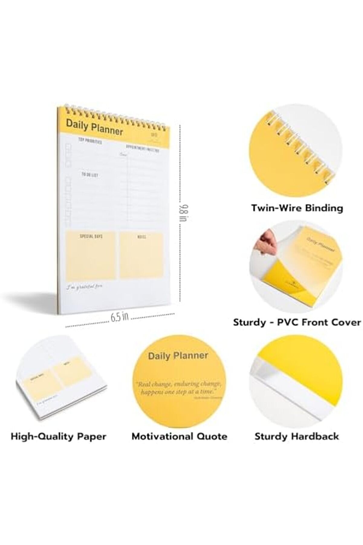 Modashi̇ne Planlayıcı Defter, Yapılacaklar Not Defteri̇, Spi̇ral Defter, Kontrol, İş İçi̇n Defterler, Ki̇