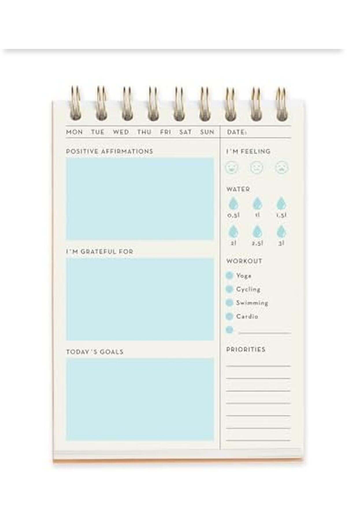 Modashi̇ne Defter Mr G&uuml;nl&uuml;k Planlayıcı Defteri̇ Spi̇ralli̇ Modascope 1014773