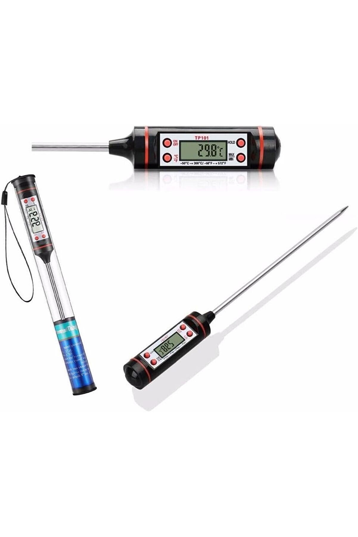 STOREMAX modashine Termometresi Termometre Gıda Termometresi 300 C Ölçüm (KALİTELİ) ÖZEL KUTULU modascope 101