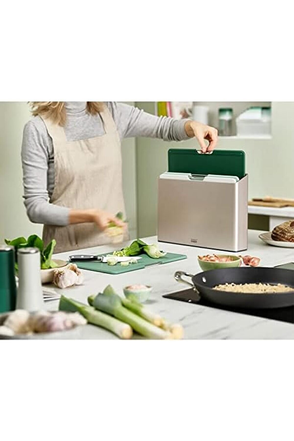 Modashi̇ne Foli̇o Büyük Kesme Tahtası Seti̇, Edi̇ti̇ons ( ), Yeşi̇l Modascope 1014773