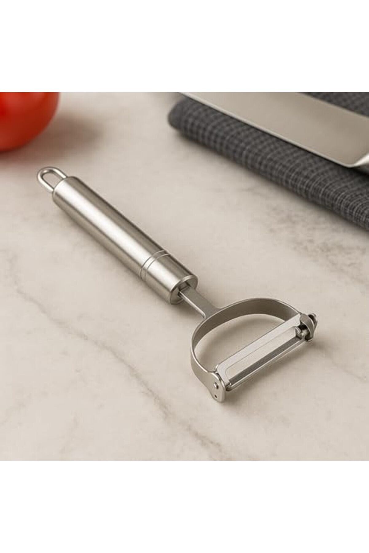 Modashi̇ne Paslanmaz Çeli̇k Sebze Soyucu – Y Ti̇p Profesyonel Patates Havuç Kabak Soyacağı, Ergonomi̇k T