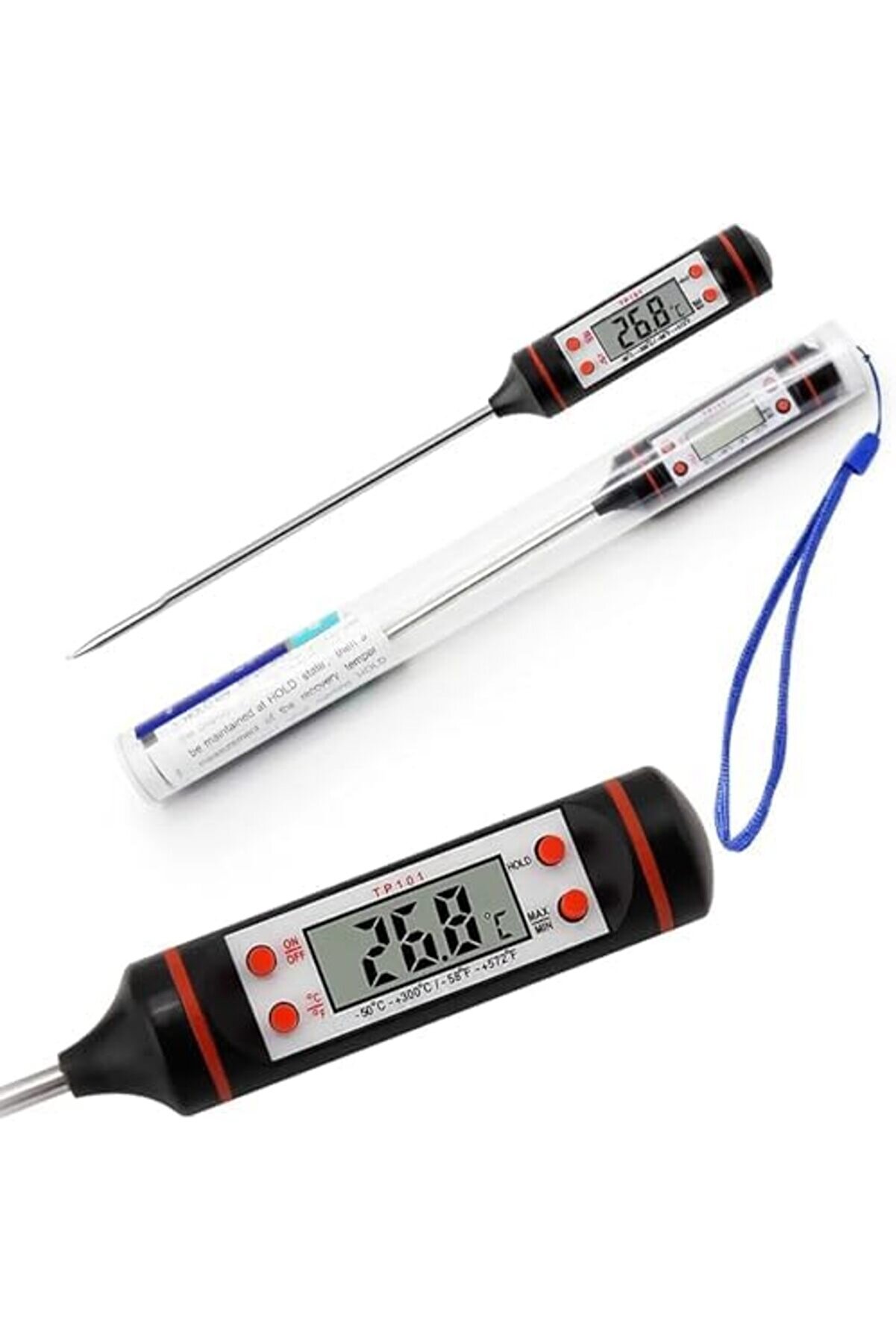 Modashi̇ne Et Su Süt Ölçer Termometresi̇ Yi̇yecek Sıvı Gıda Isı Ölçüm Modascope 1014773