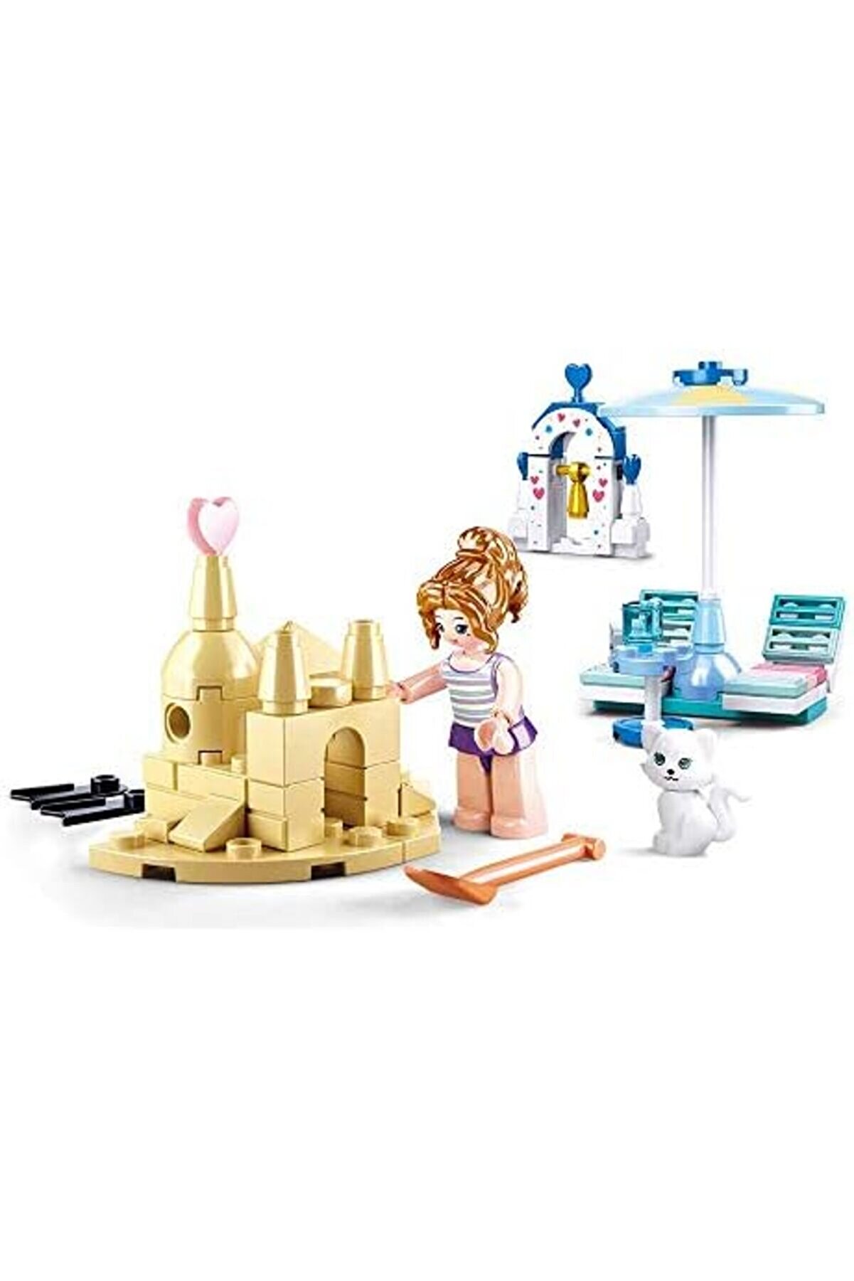 Pltnstoreshop Gi̇rl S Dream Sahi̇l Parti̇si̇ Yapım Seti̇, 102 Par&ccedil;a Pltnstoreshop 1175735