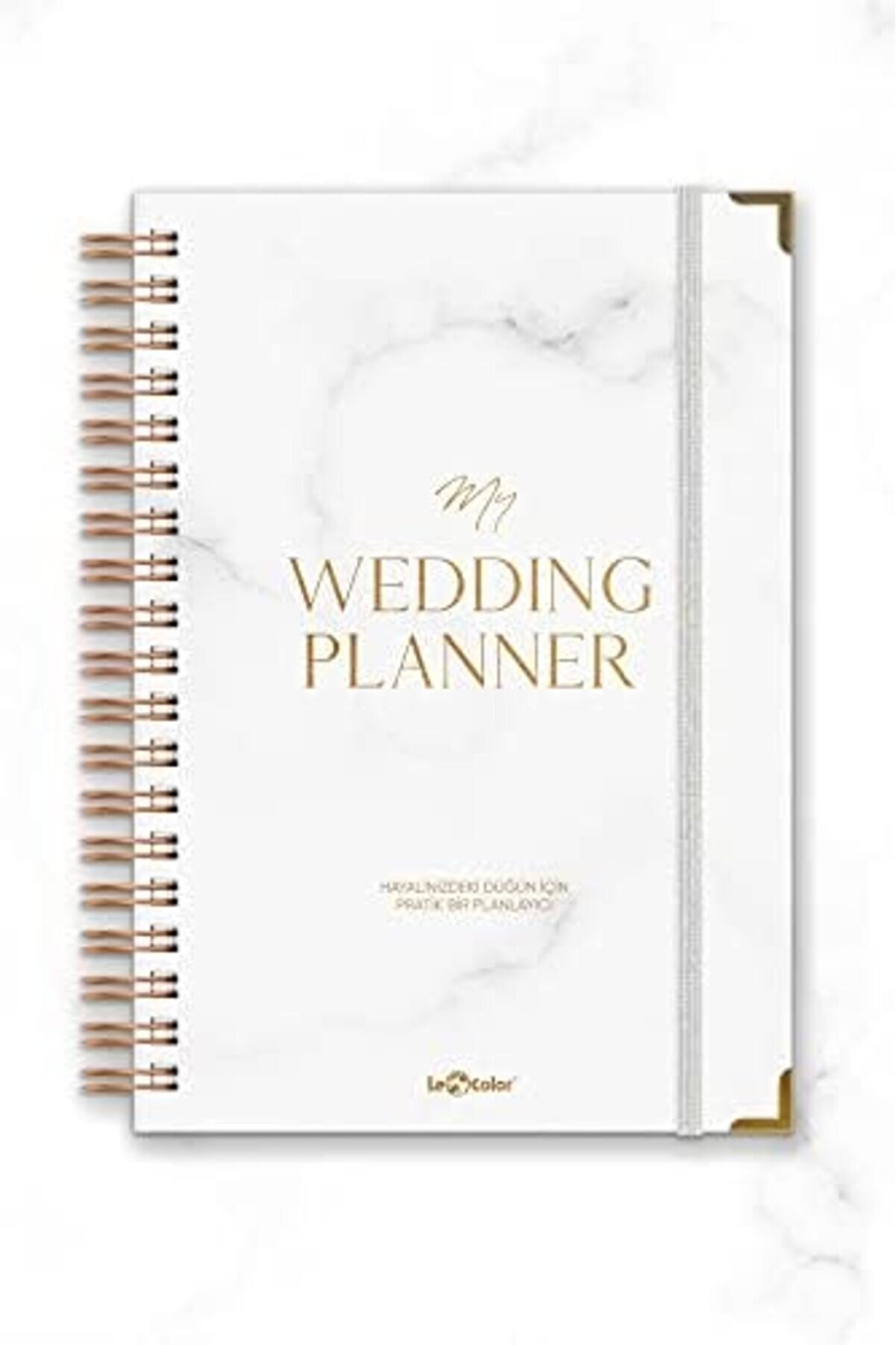 Modashi̇ne Düğün Planlayıcısı Köşeli̇ Ajanda Weddi̇ng Modascope 1014773