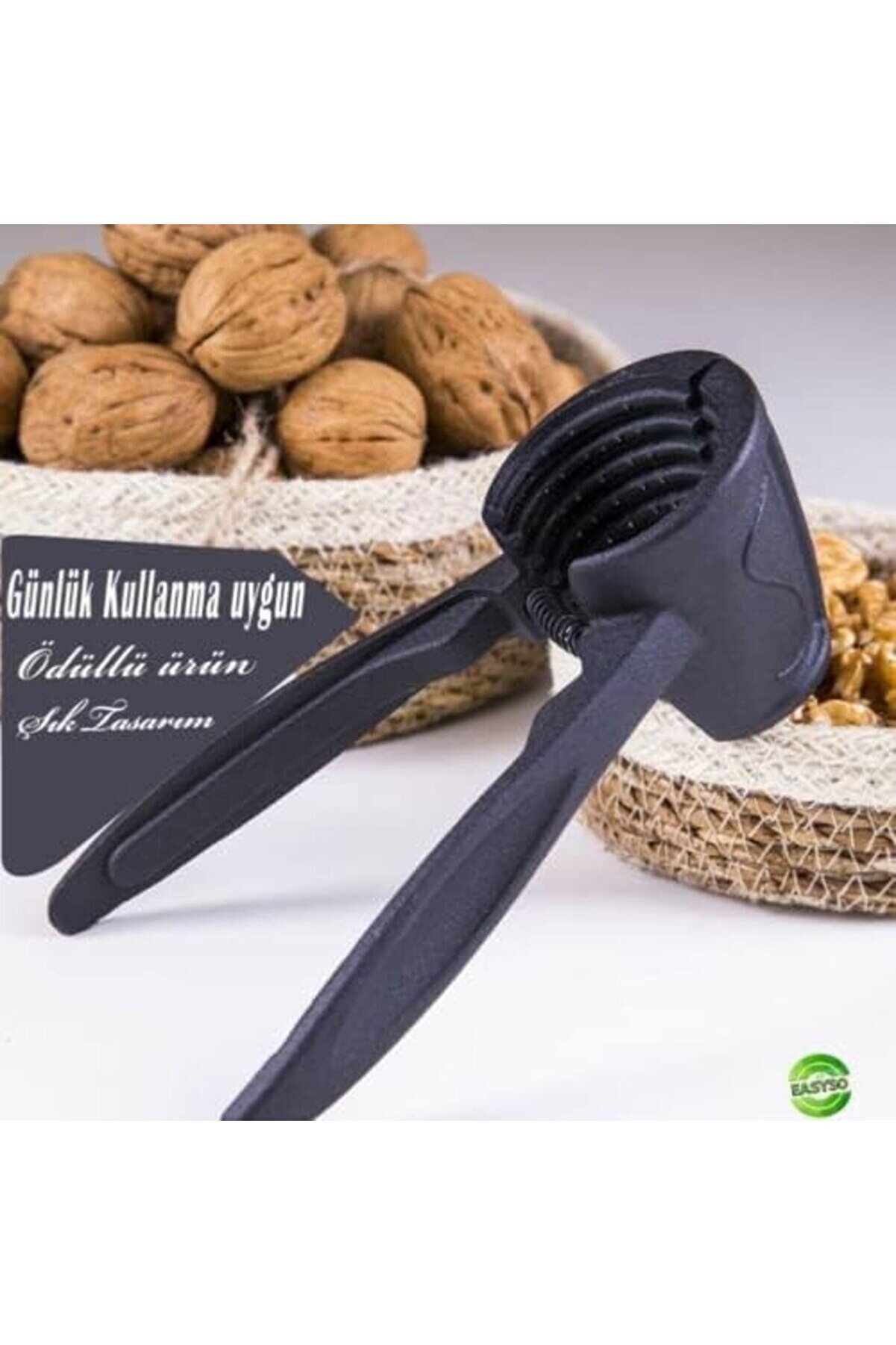 Mrtshoppng Cevi̇z Kıracağı 5777 Fonksi̇yonel Dayanıklı Ergonomi̇k Cevi̇z Kıracak Gerçek Döküm Kırıcı Mrt