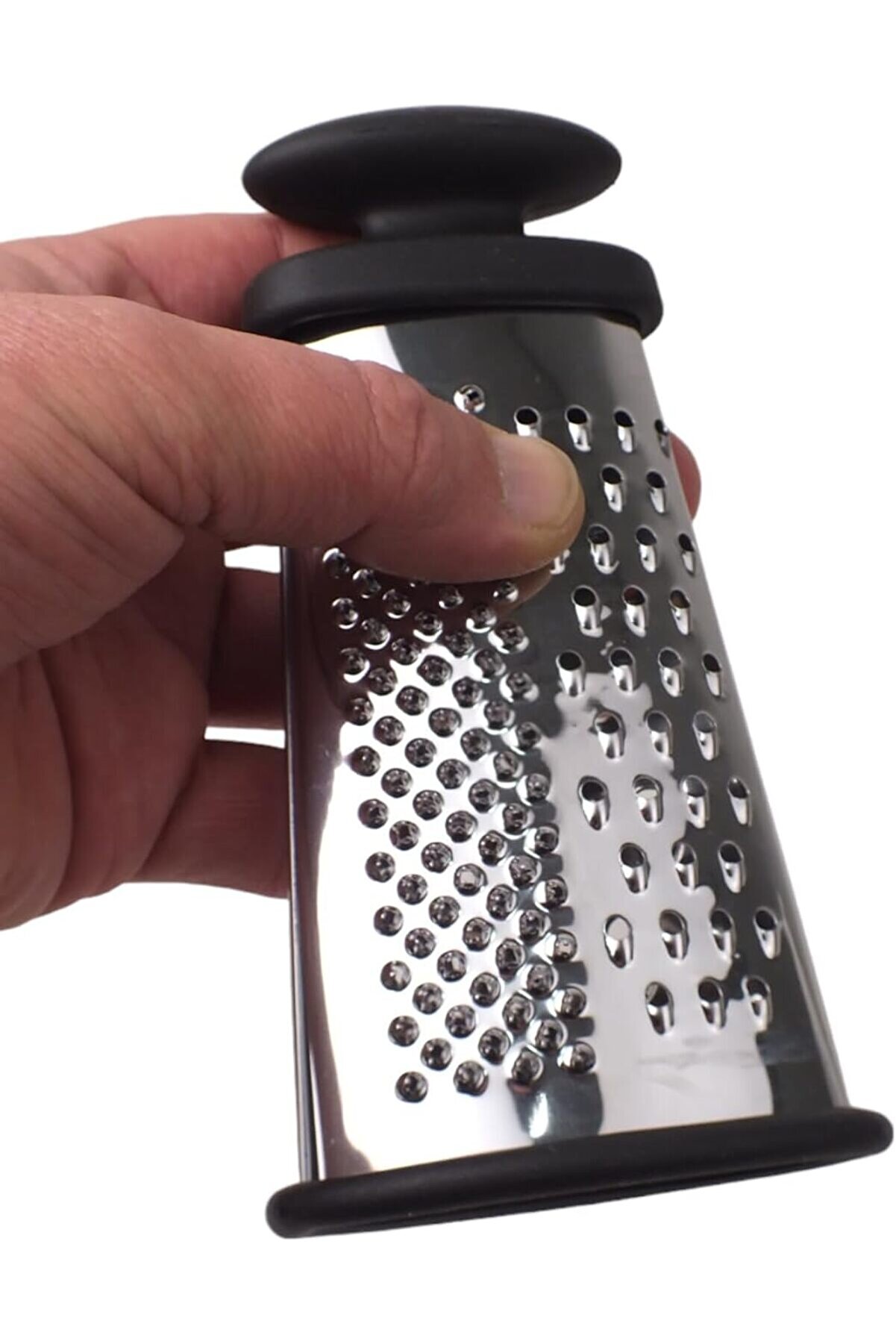 STOREMAX modashine Paslanmaz Çelik Yassı Avuç İçi Mini Rende, 3 Yönlü Rendeleme Yassı Tasarım 15 * 7 * 3cm mo