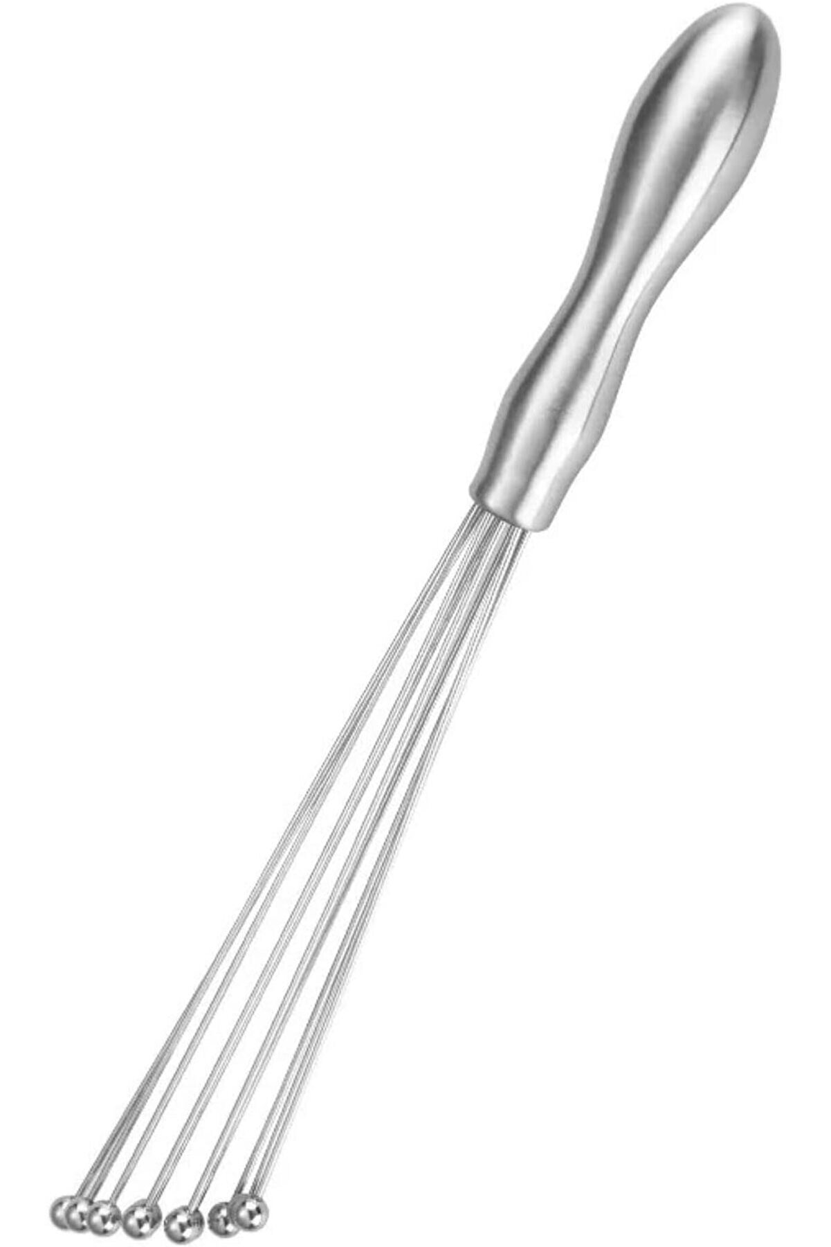 STOREMAX modashine cm Paslanmaz &Ccedil;elik Yeni Nesil &Ccedil;ırpma Teli, Ergonomik Tutma Yeri, Kalın Teller ve Metal Top