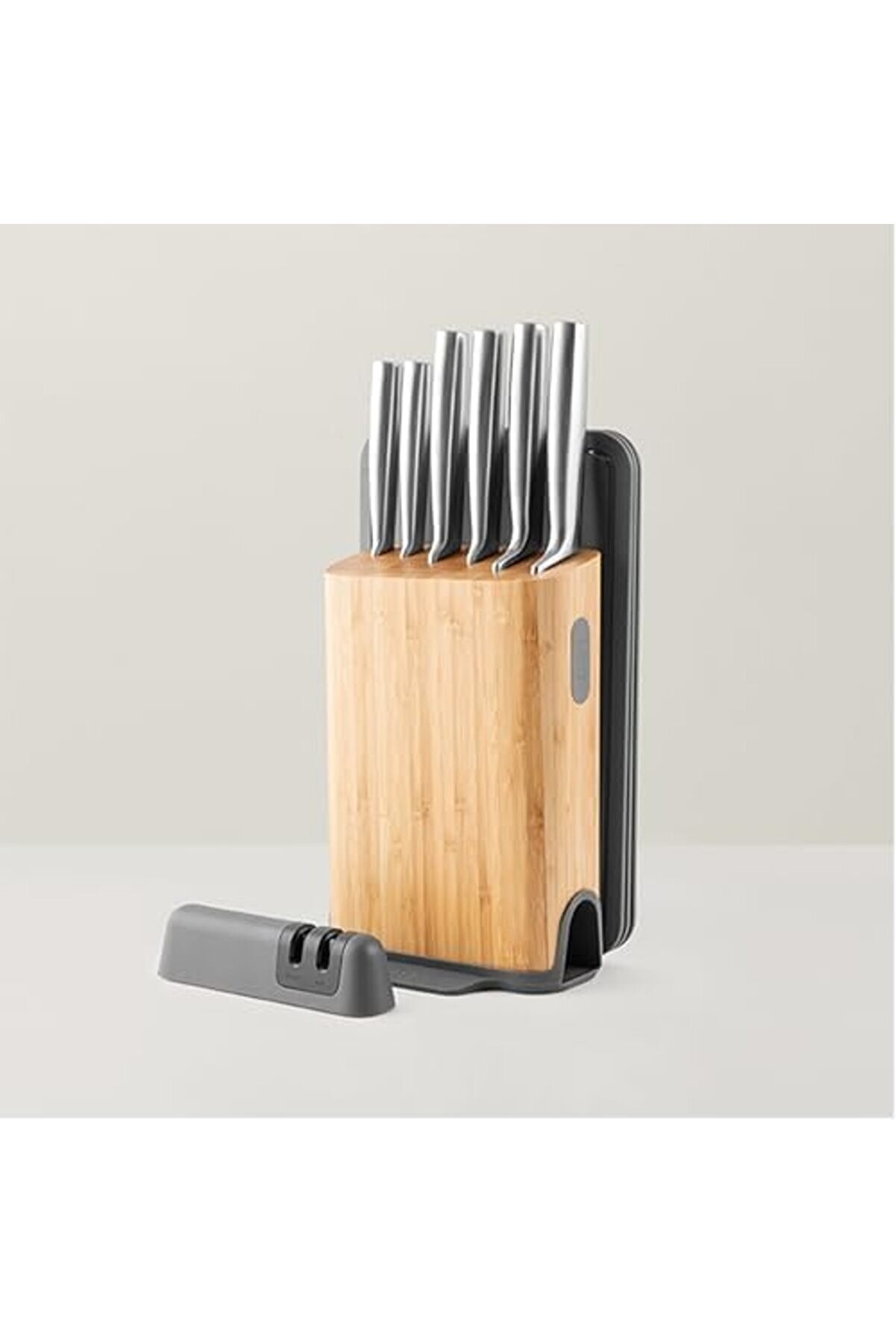 Modashi̇ne Leo 18/10 Paslanmaz Çeli̇k Bıçak Bloğu 11 Parça Set Modascope 1014773