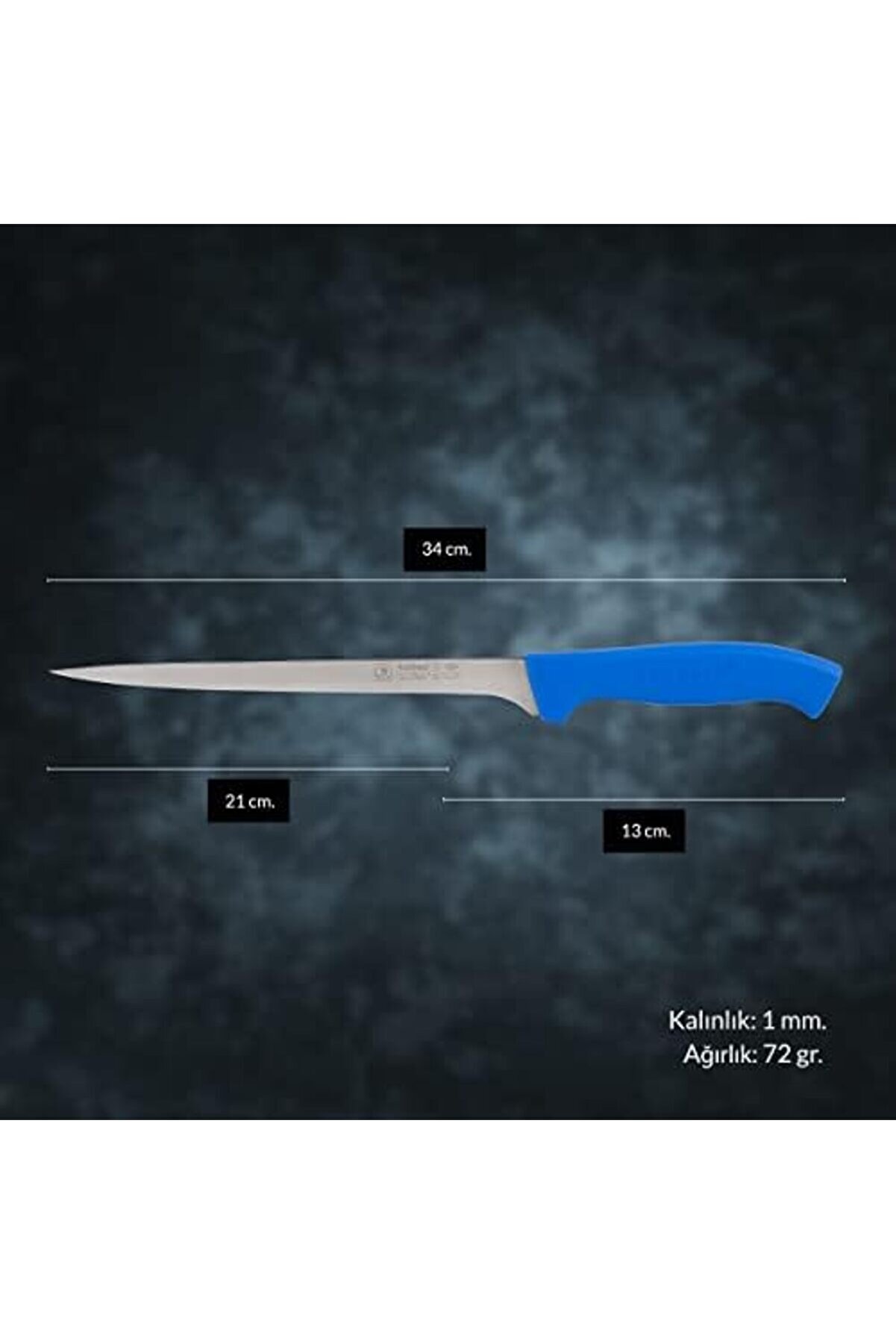 Modashi̇ne Kali̇teli̇ Surbısa Profesyonel Paslanmaz Çeli̇k Esnek Fi̇leto Bıçağı 61164 Modascope 1014773