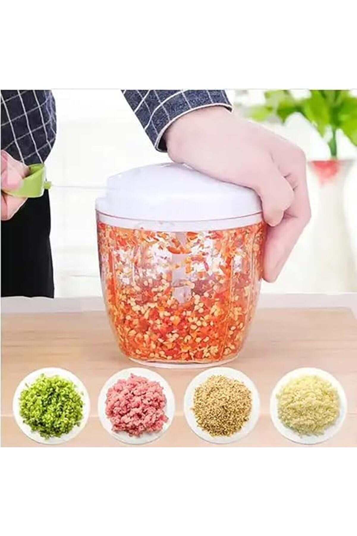 Modashi̇ne El Rondosu İpli̇, Plasti̇k, Büyük Boy, Meyve Ve Sebze İşleme Modascope 1014773