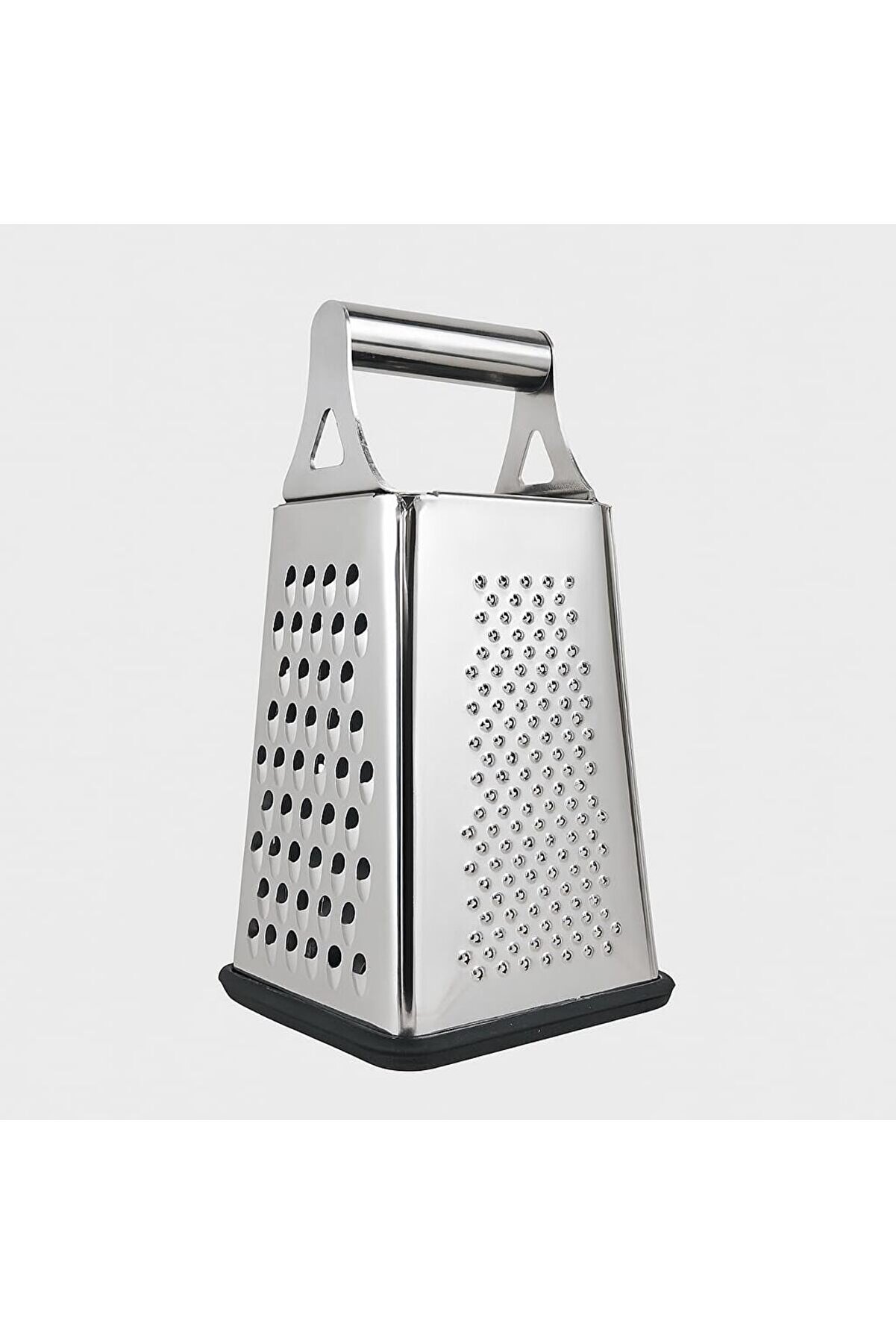 STOREMAX Paslanmaz Çelik 4 Taraflı Rende – 24 cm | Çok Amaçlı Mutfak Rendeleme Aracı | Peynir, Sebze, Meyve v