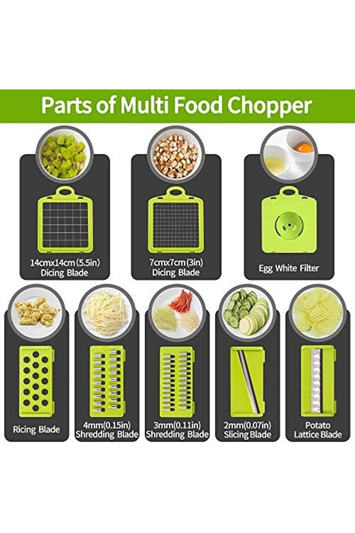 Mrtshoppng Sebze Kesi̇ci̇, 13 &Uuml; 1 Arada Profesyonel &Ccedil;ok Fonksi̇yonlu Sebze Di̇li̇mleyi̇ci̇ Mandoli̇n, K