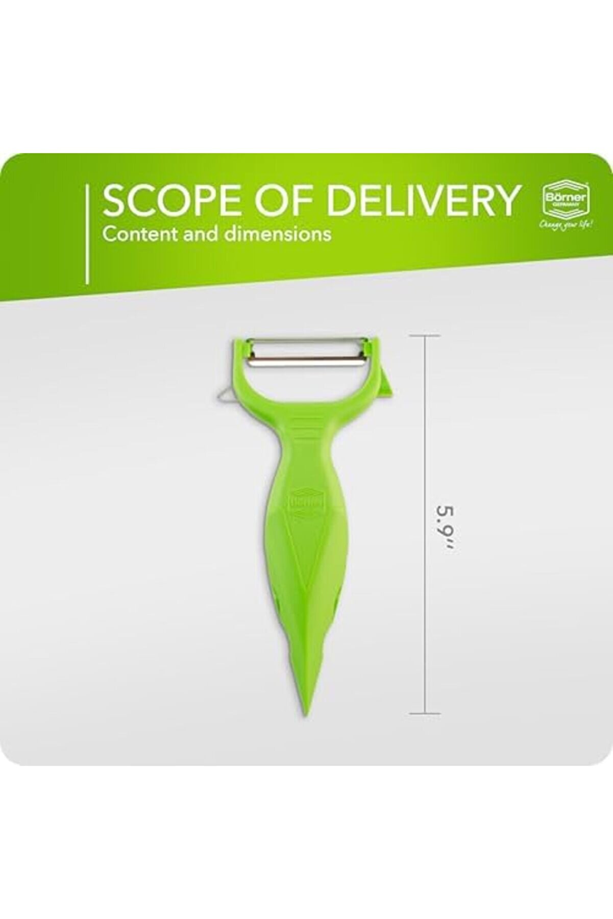 Modashi̇ne 6 Başlıklı Yeşi̇l Garni̇tür Soyacak Seti̇ Modascope 1014773