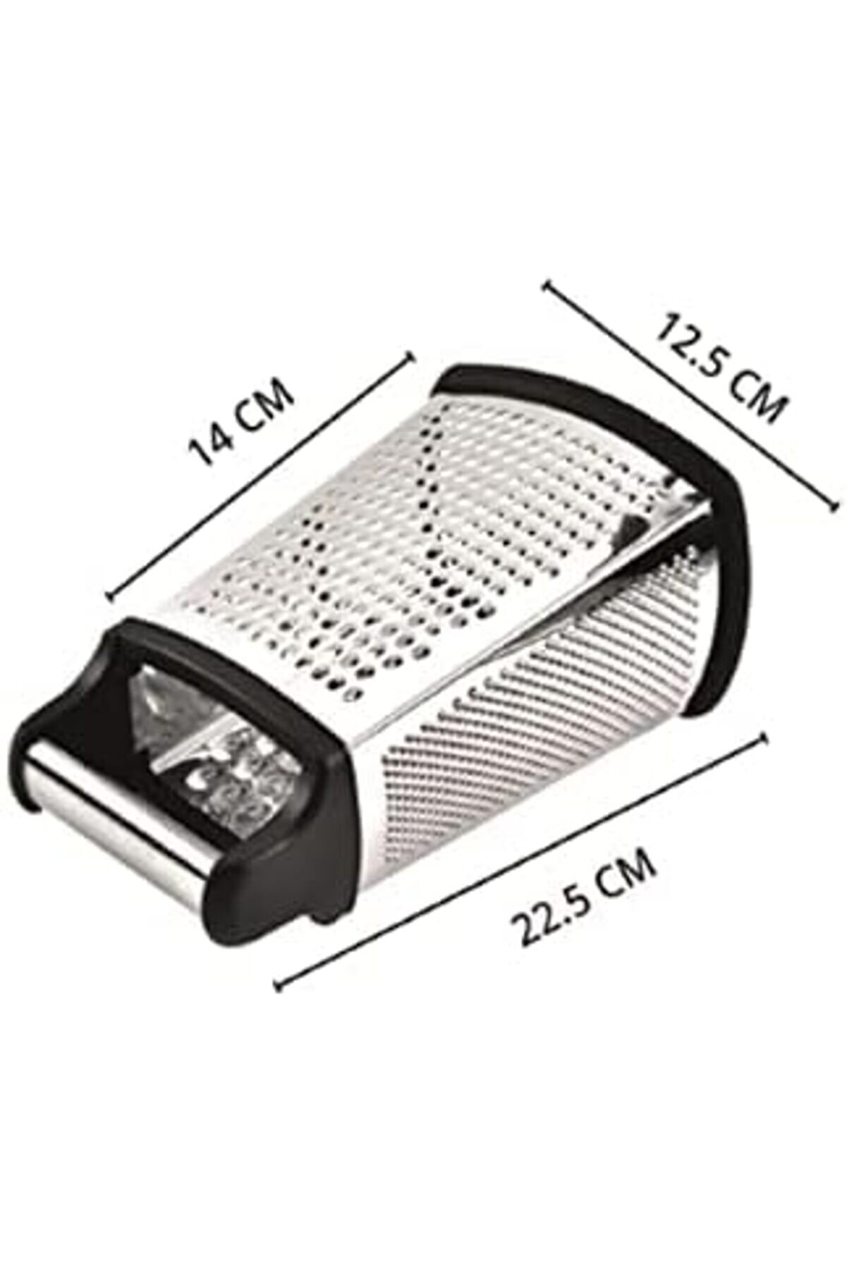 Modashi̇ne Group - Çeli̇k Mutfak Rendesi̇ - Geni̇ş Yüzey - Kalın Rende - Doğrayıcı Modascope 1014773