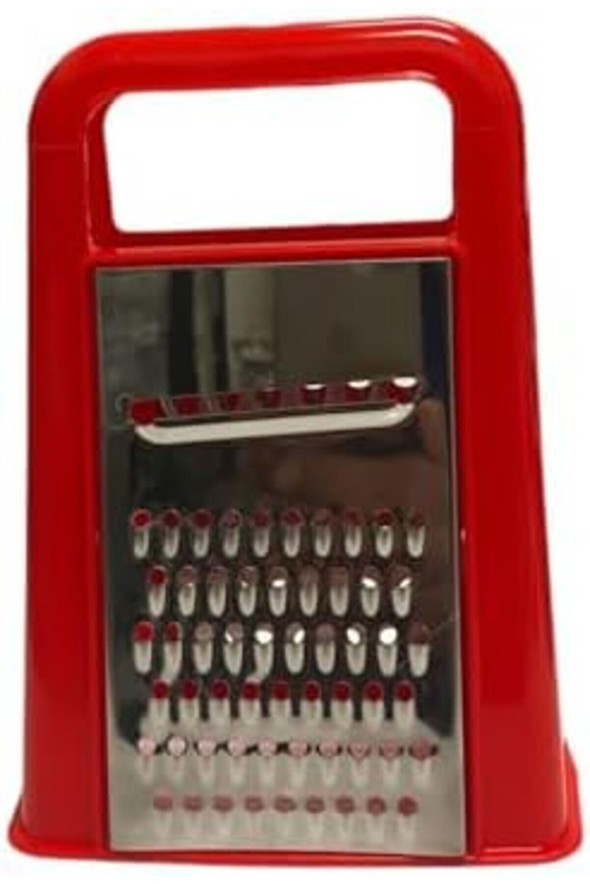 Modashi̇ne Çi̇ft Taraflı Paslanmaz Çeli̇k Rende (Di̇li̇mleyi̇ci̇) (Kırmızı) Modascope 1014773