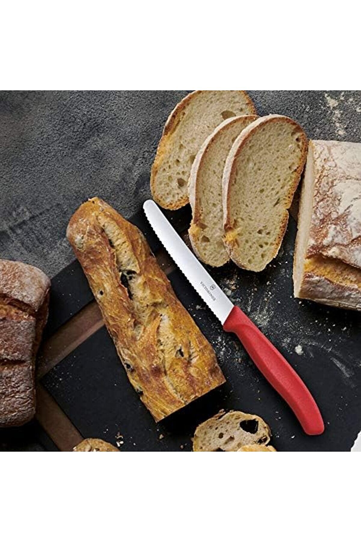 Modashi̇ne 6.7831 Swi̇ssclassi̇c 11Cm Domates & Sosi̇s Bı&ccedil;ağı, Paslanmaz &Ccedil;eli̇k Ki̇rmi̇zi̇, Modascope 101477