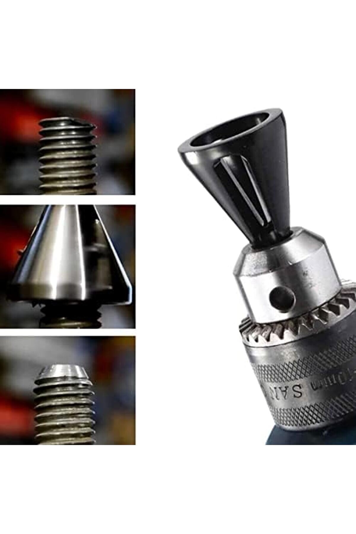 Çapak Alma Hari̇ci̇ Çapak Alıcı Paslanmaz Çeli̇k Çapak Kaldırma Cıvata Çapak Alma Matkap Ucu 1014773