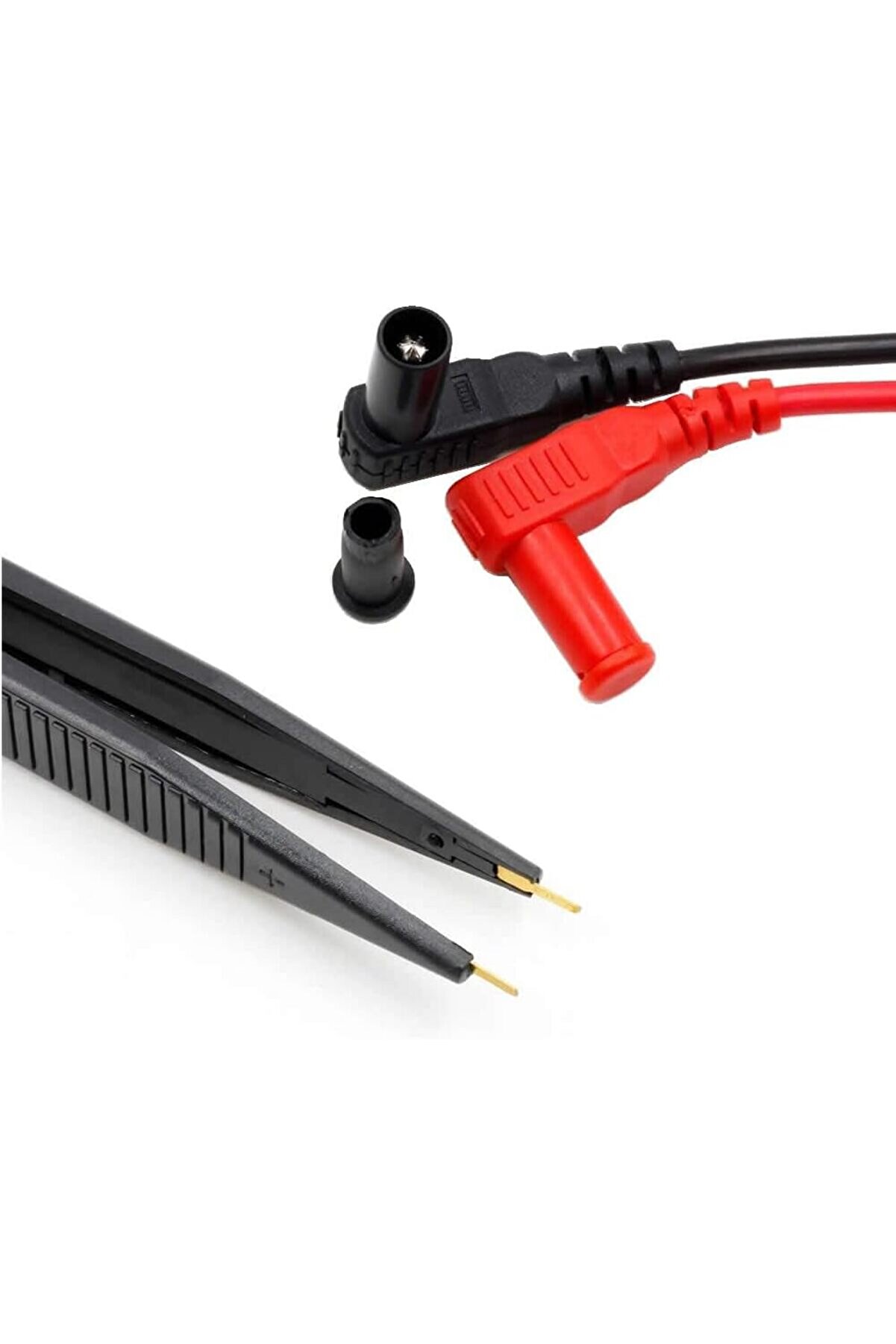 STOREMAX mrtshoppng WL0010 SMD Prob Kıskaçlı SMD Prob Smd Test Probu Direnç Kapasite Bobin Diyot Multimetre P